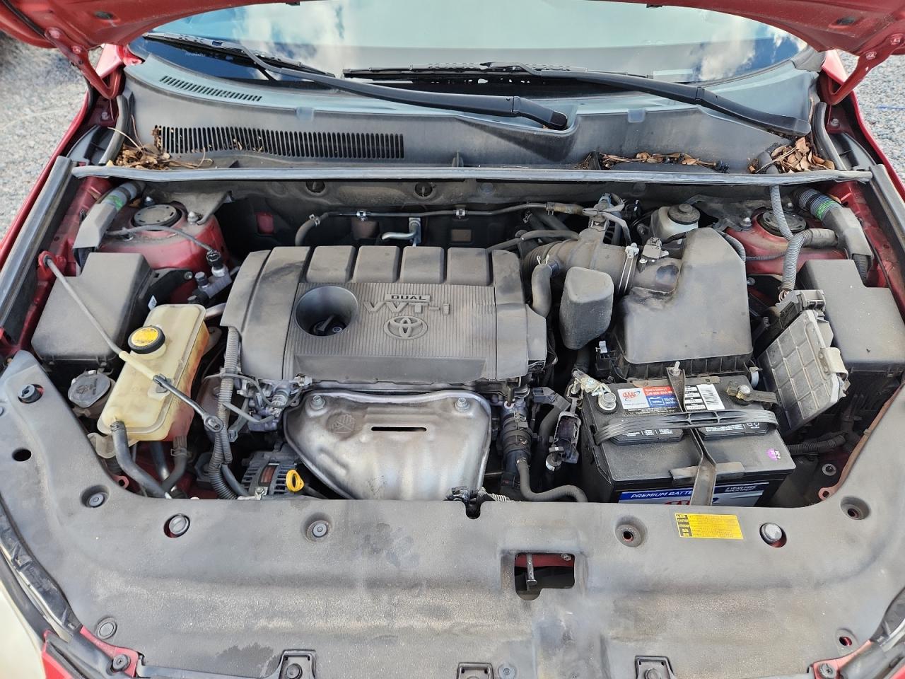 2011 Toyota Rav4 Base Red vin: 2T3ZF4DV4BW101480