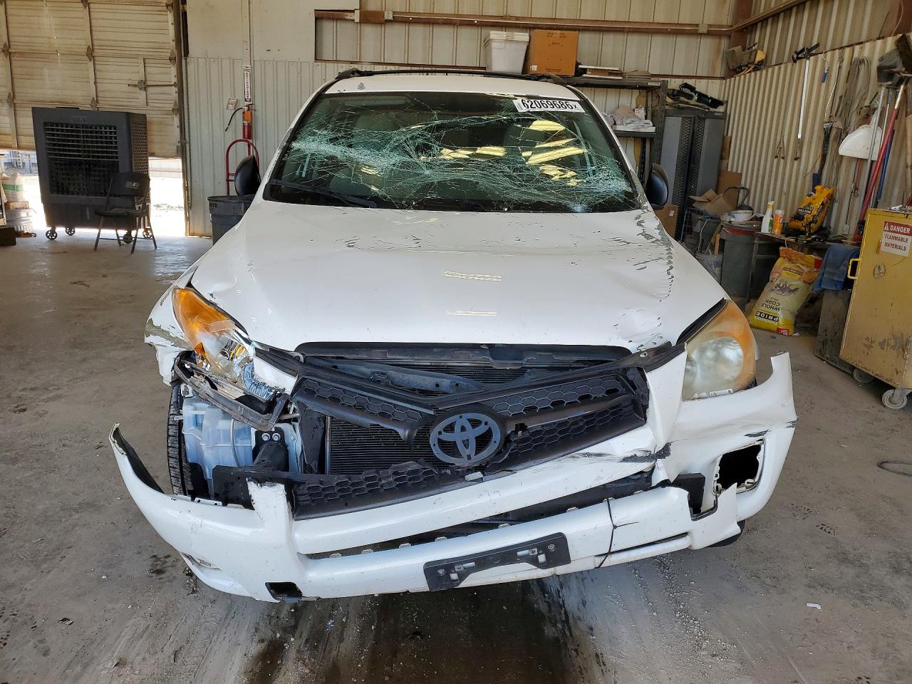 2012 Toyota Rav4 Base White vin: 2T3ZF4DV4CW118751