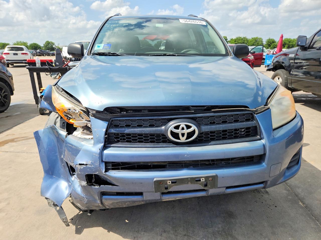 2012 Toyota Rav4 Base Blue vin: 2T3ZF4DV4CW122024