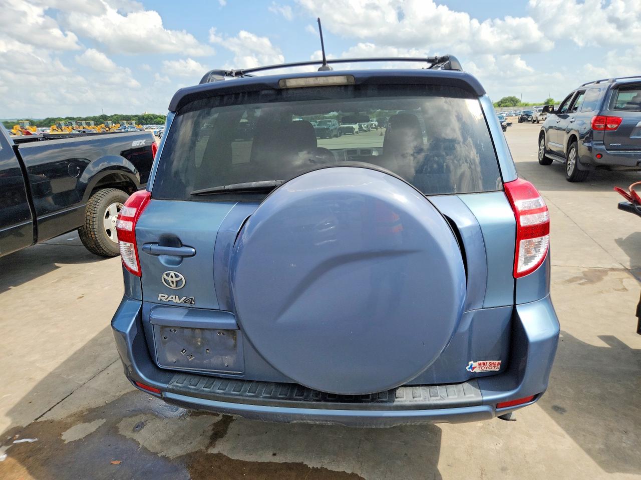 2012 Toyota Rav4 Base Blue vin: 2T3ZF4DV4CW122024
