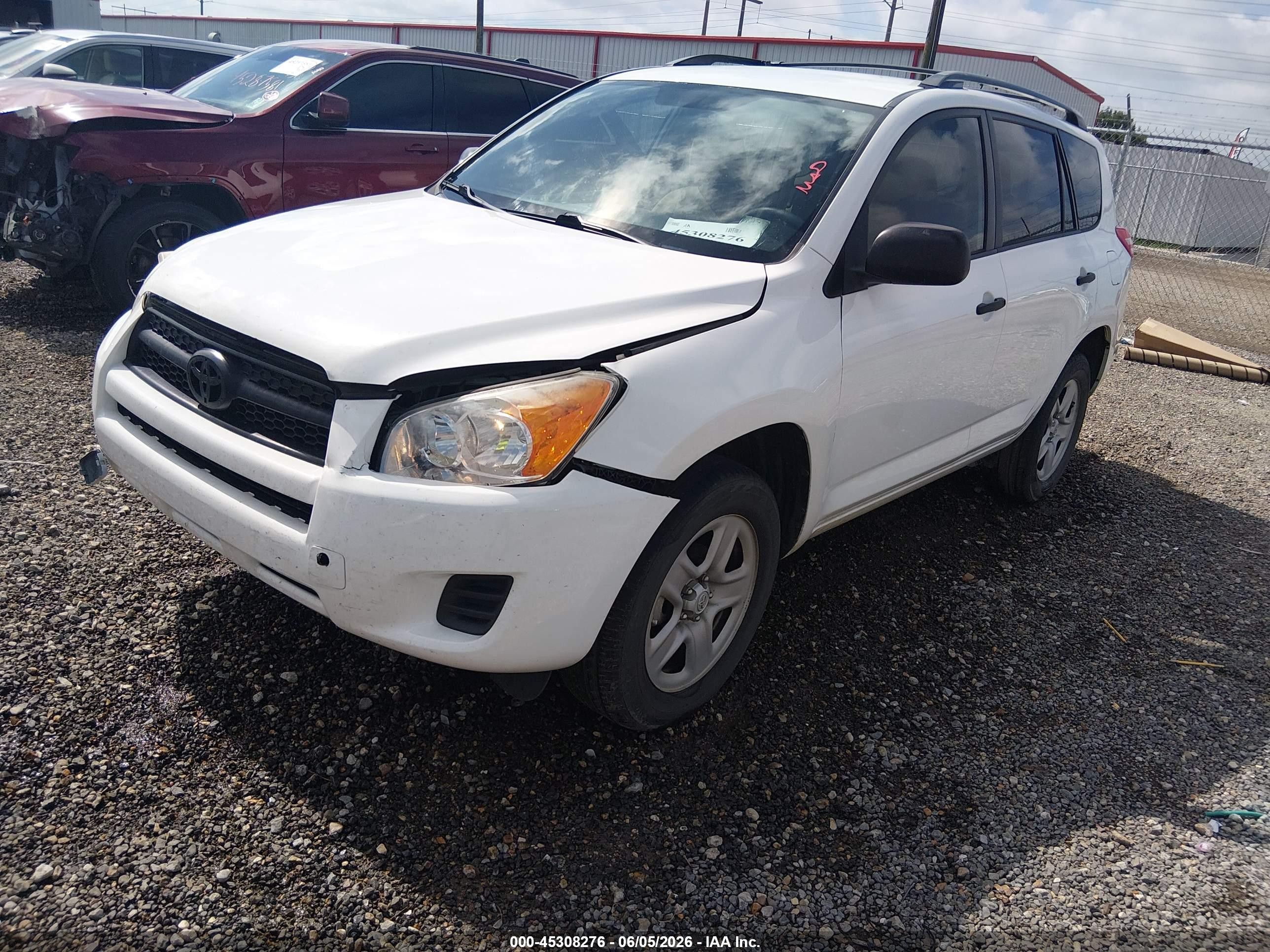 2012 Toyota Rav4   White vin: 2T3ZF4DV4CW123724