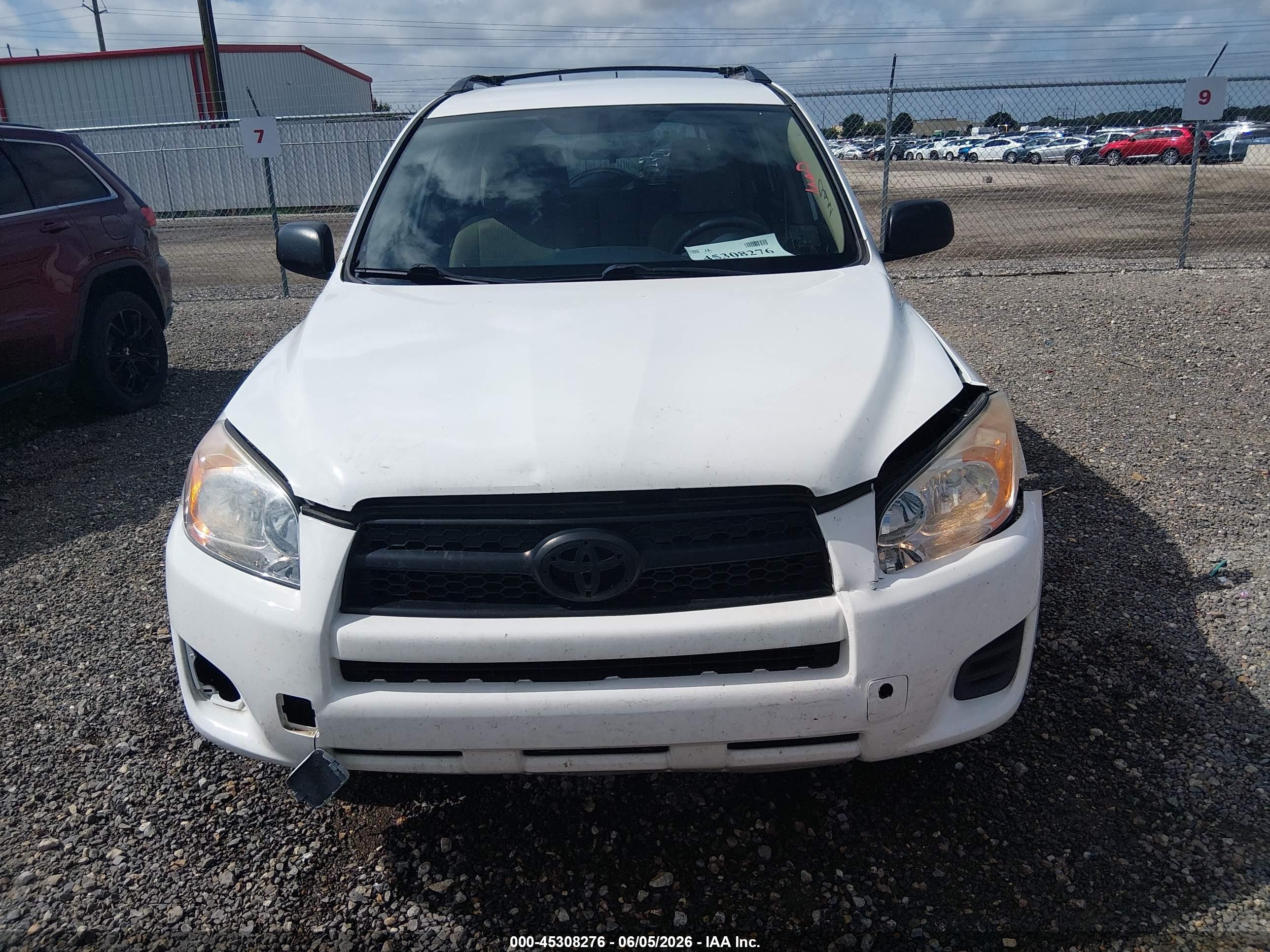 2012 Toyota Rav4   White vin: 2T3ZF4DV4CW123724