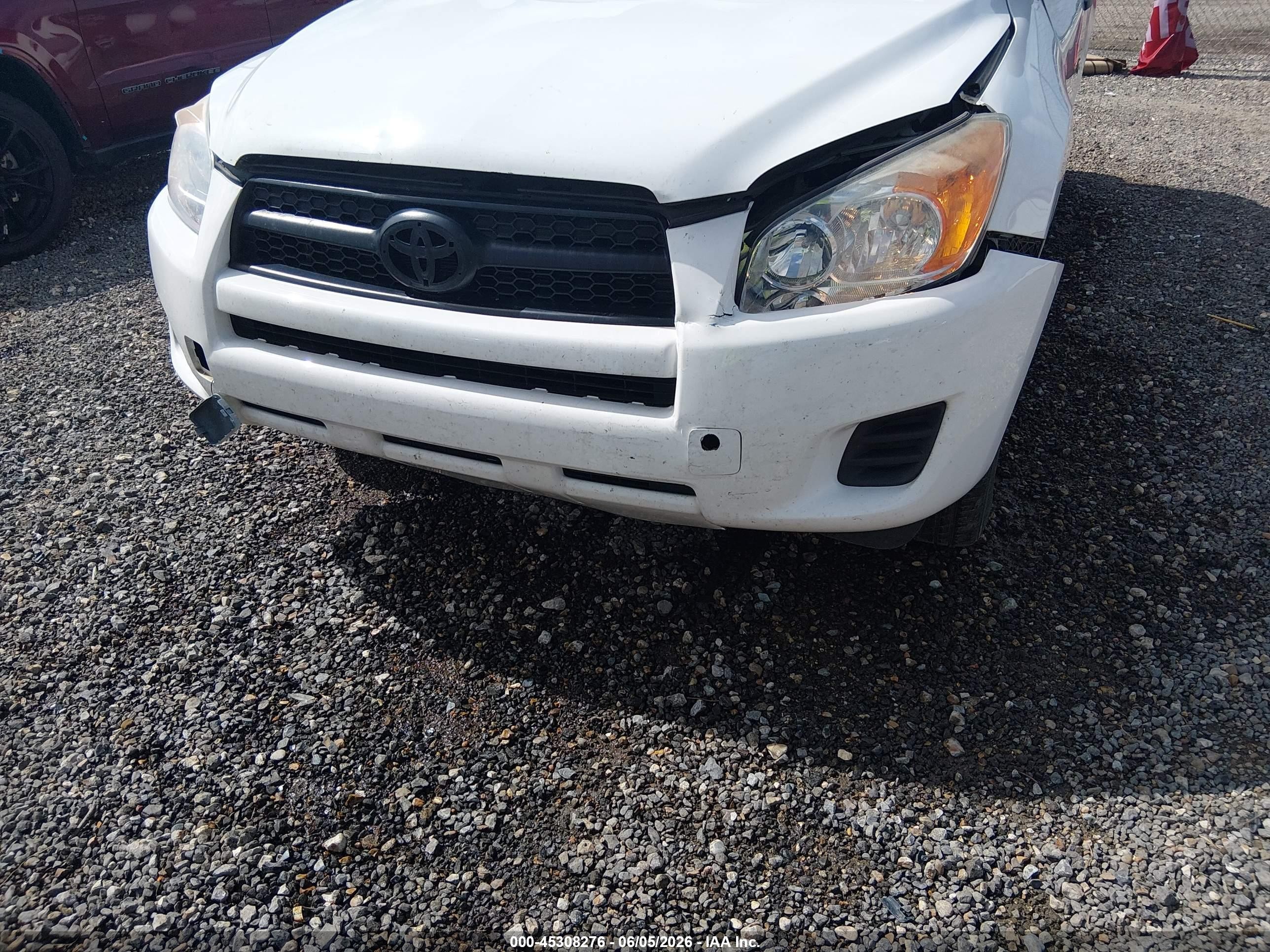 2012 Toyota Rav4   White vin: 2T3ZF4DV4CW123724