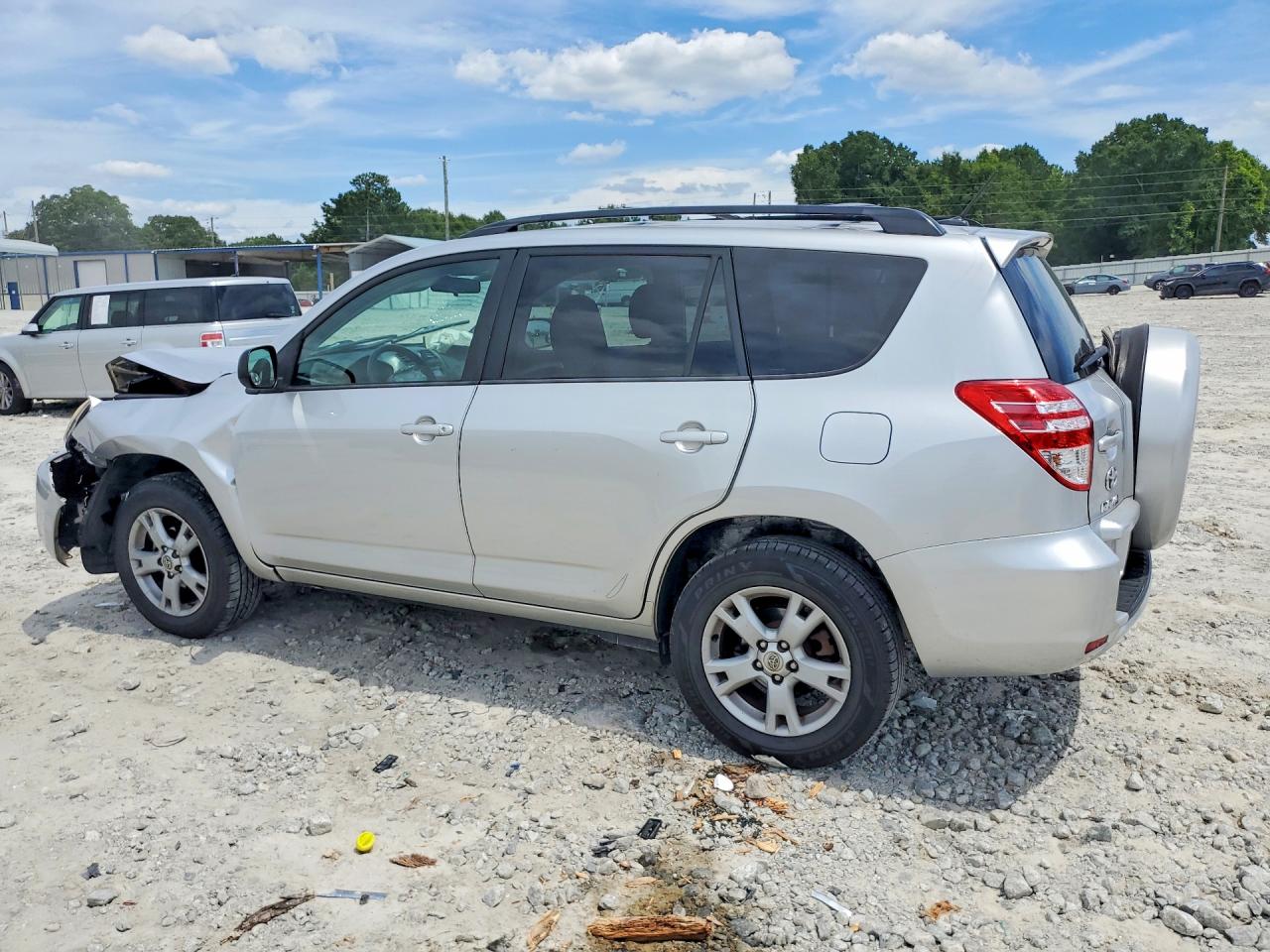 2012 Toyota Rav4 Base Silver vin: 2T3ZF4DV4CW136022