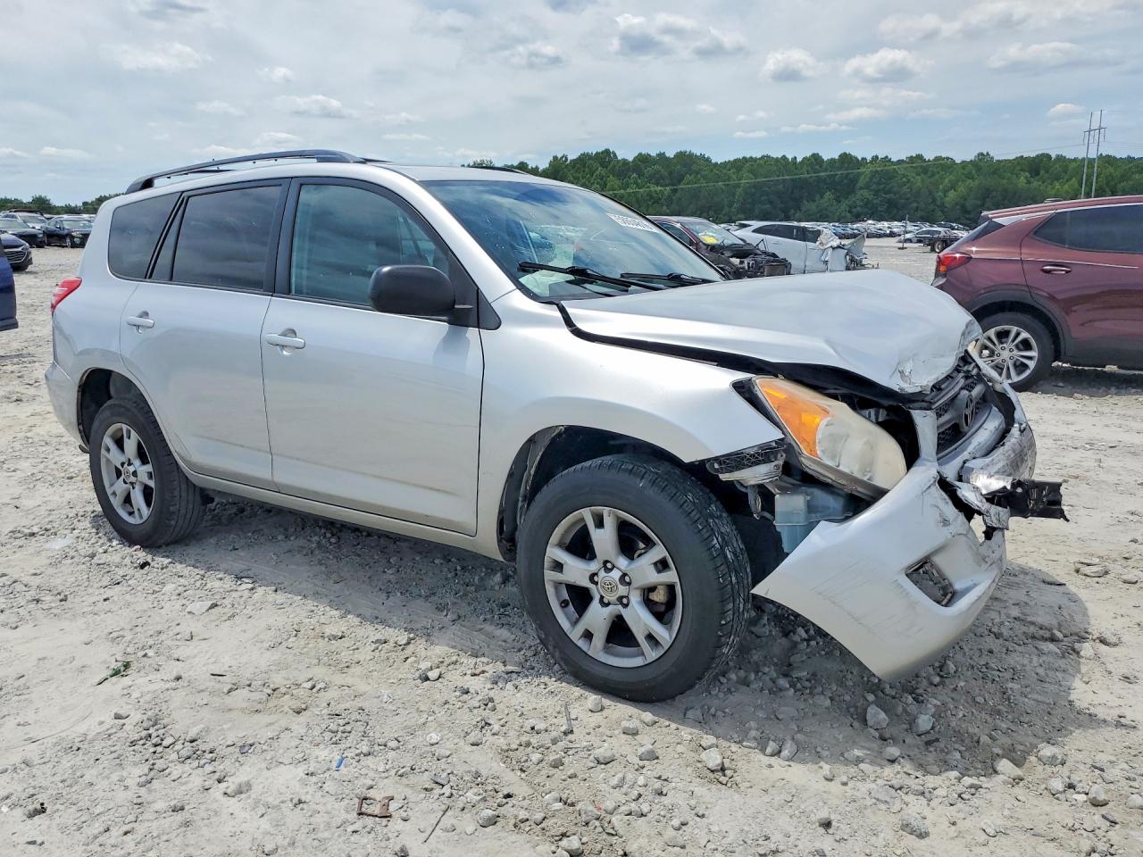 2012 Toyota Rav4 Base Silver vin: 2T3ZF4DV4CW136022