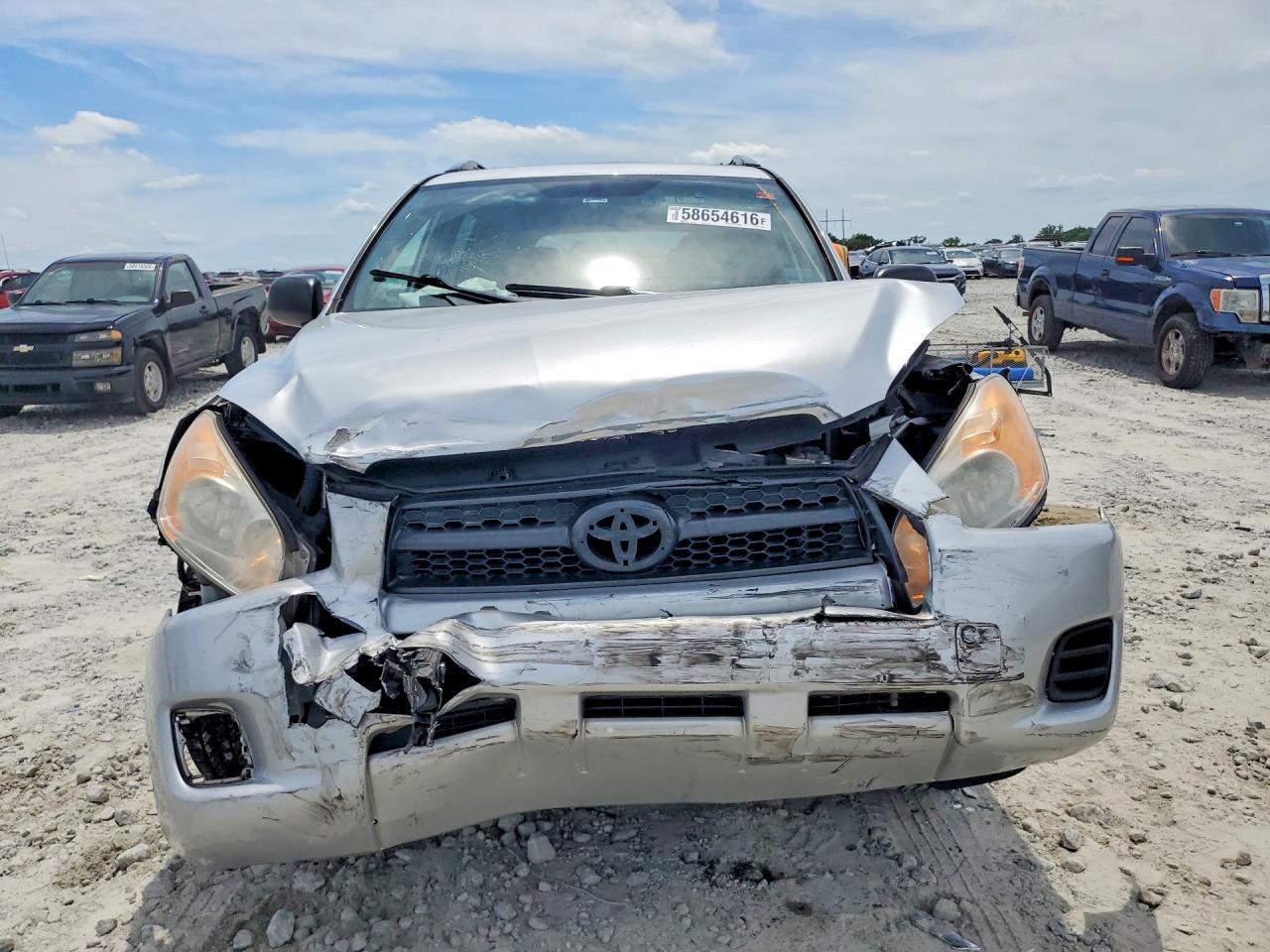 2012 Toyota Rav4 Base Silver vin: 2T3ZF4DV4CW136022