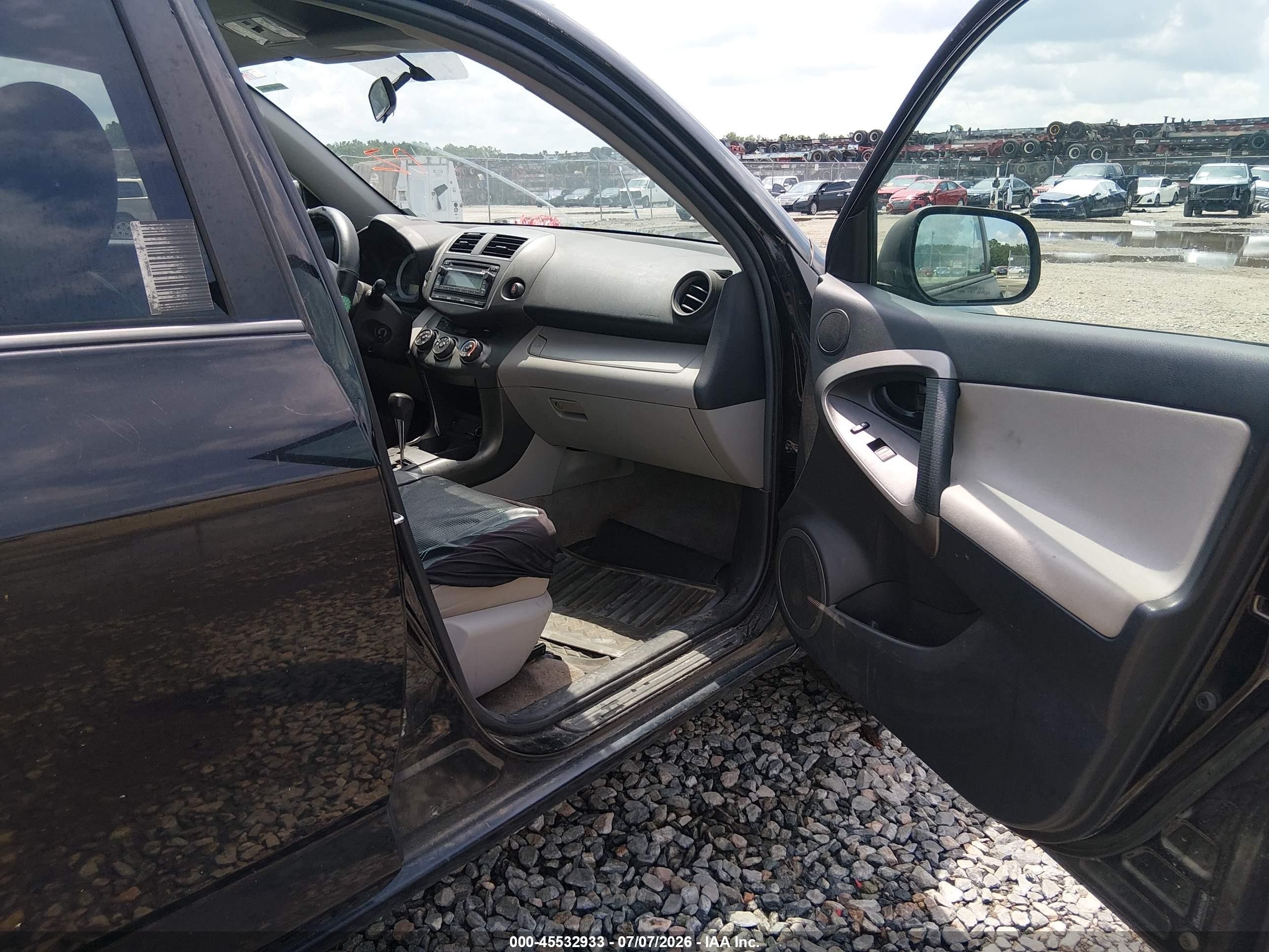 2012 Toyota Rav4   Black vin: 2T3ZF4DV4CW143519