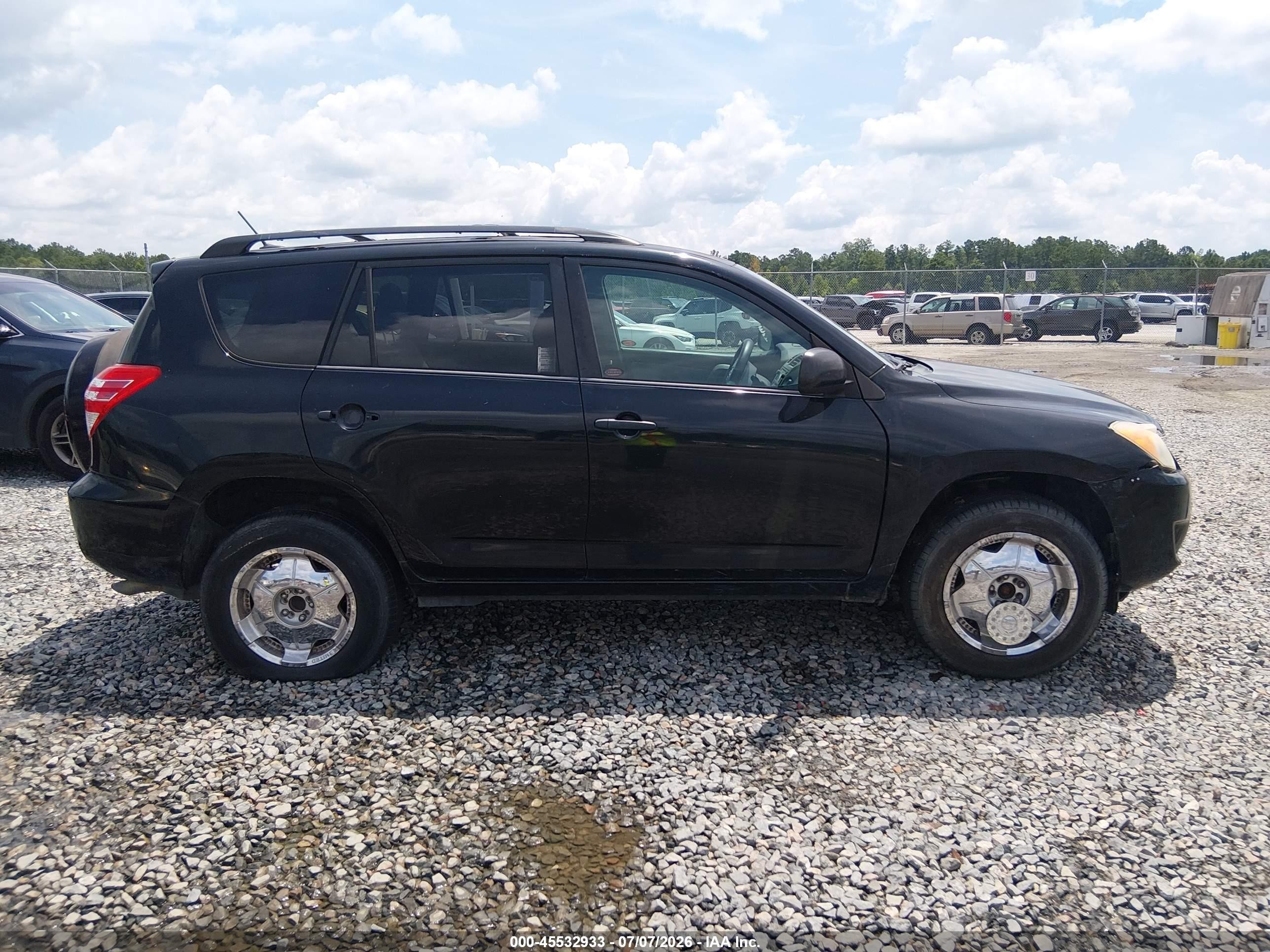 2012 Toyota Rav4   Black vin: 2T3ZF4DV4CW143519