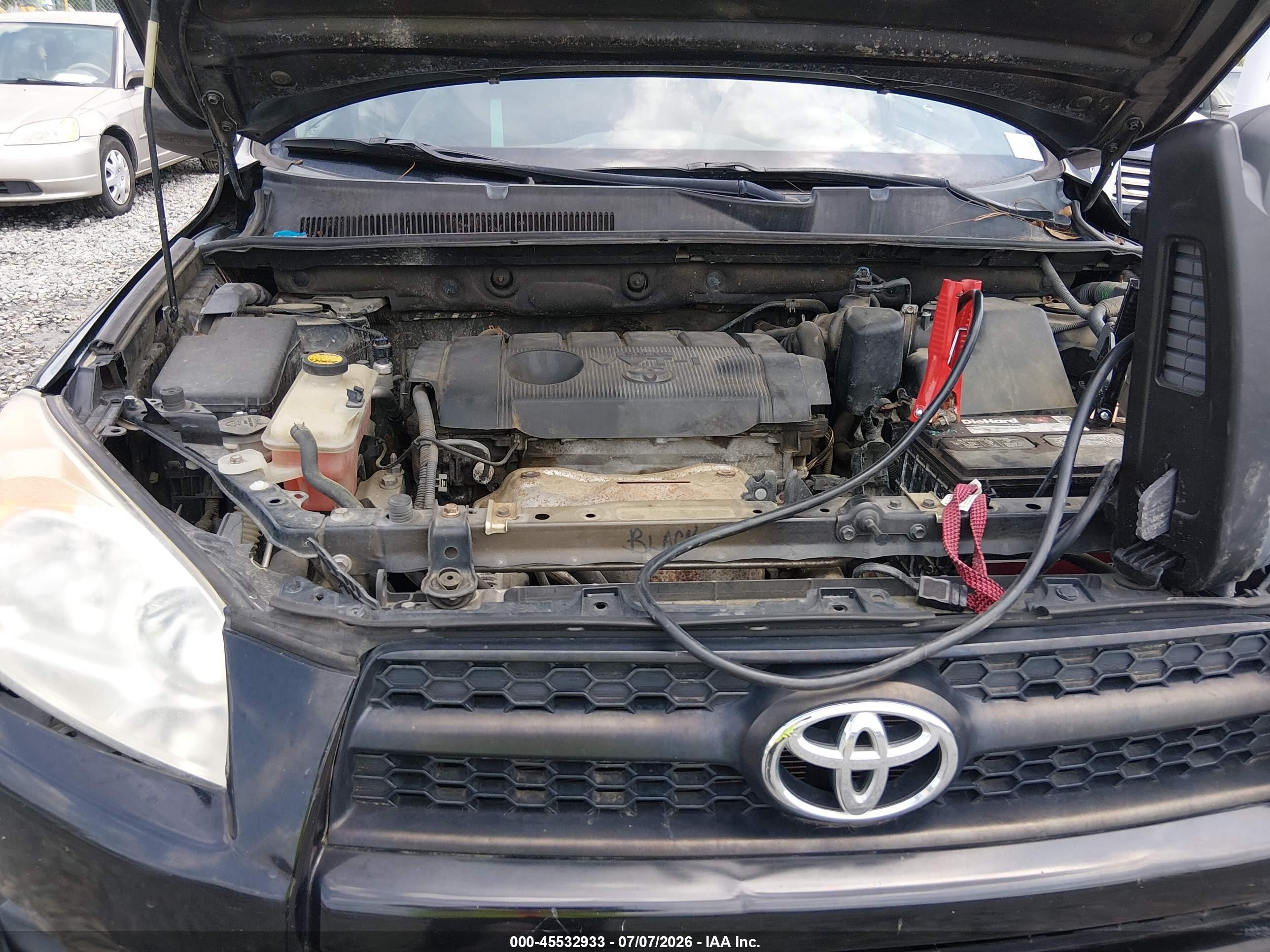 2012 Toyota Rav4   Black vin: 2T3ZF4DV4CW143519