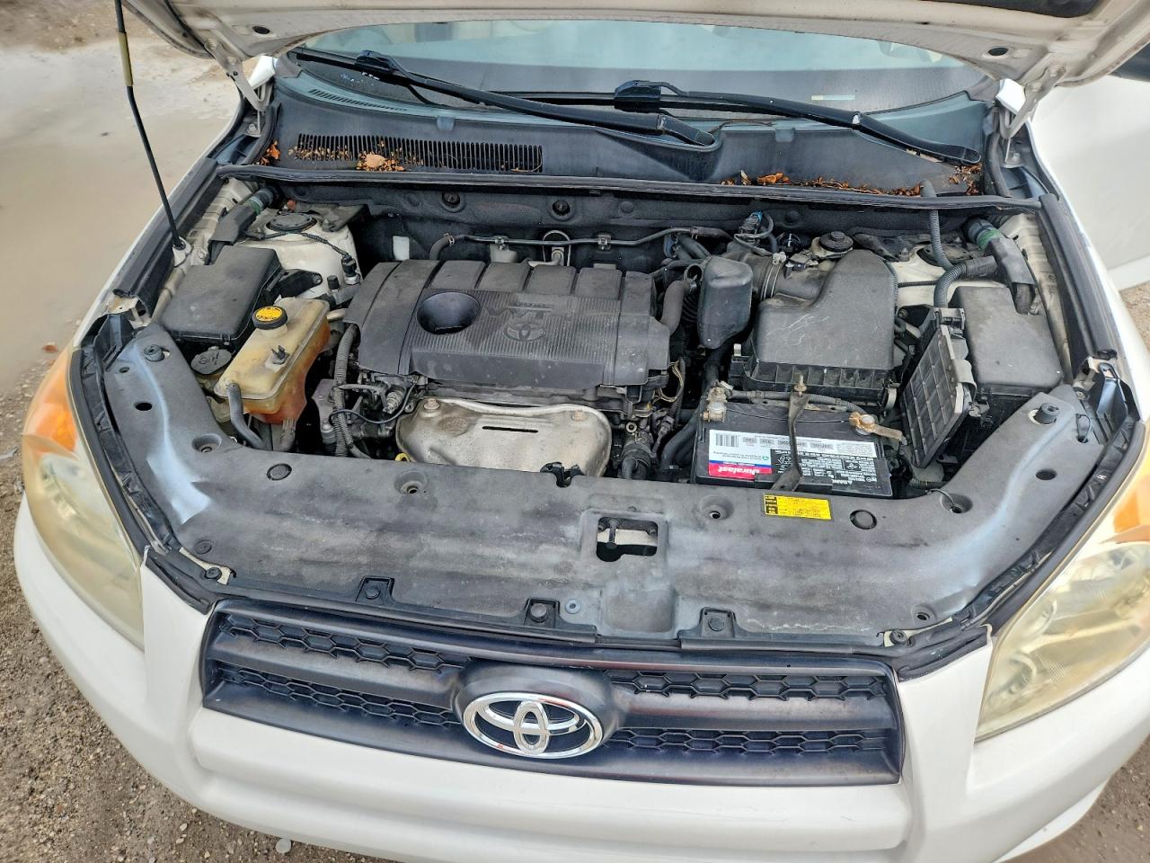 2012 Toyota Rav4 Base White vin: 2T3ZF4DV4CW144816