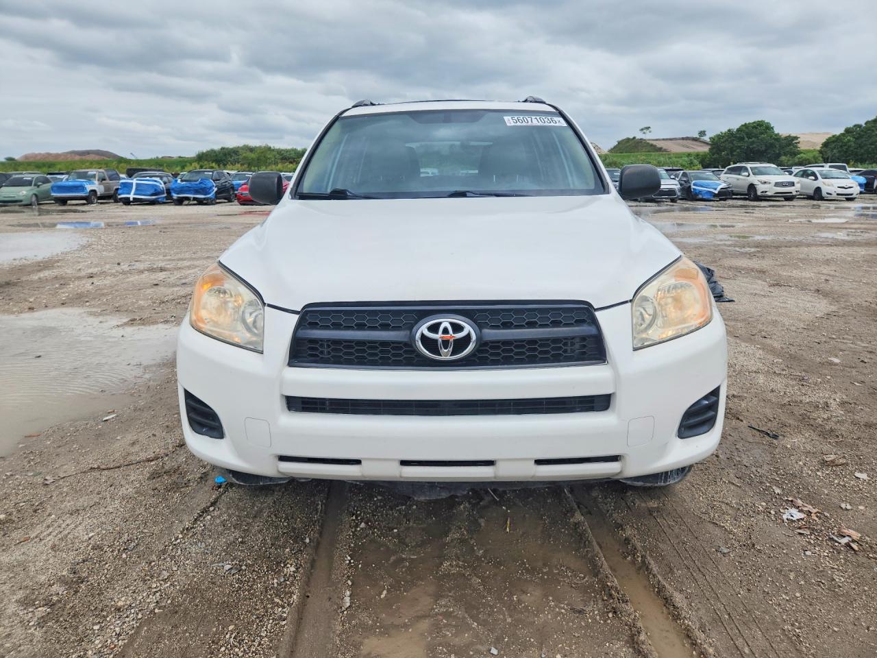 2012 Toyota Rav4 Base White vin: 2T3ZF4DV4CW144816