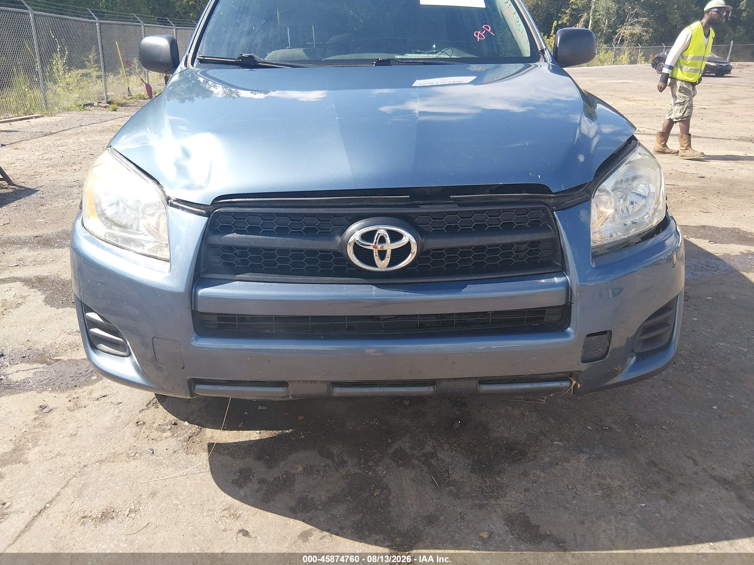 2012 Toyota Rav4 Синий vin: 2T3ZF4DV4CW149496