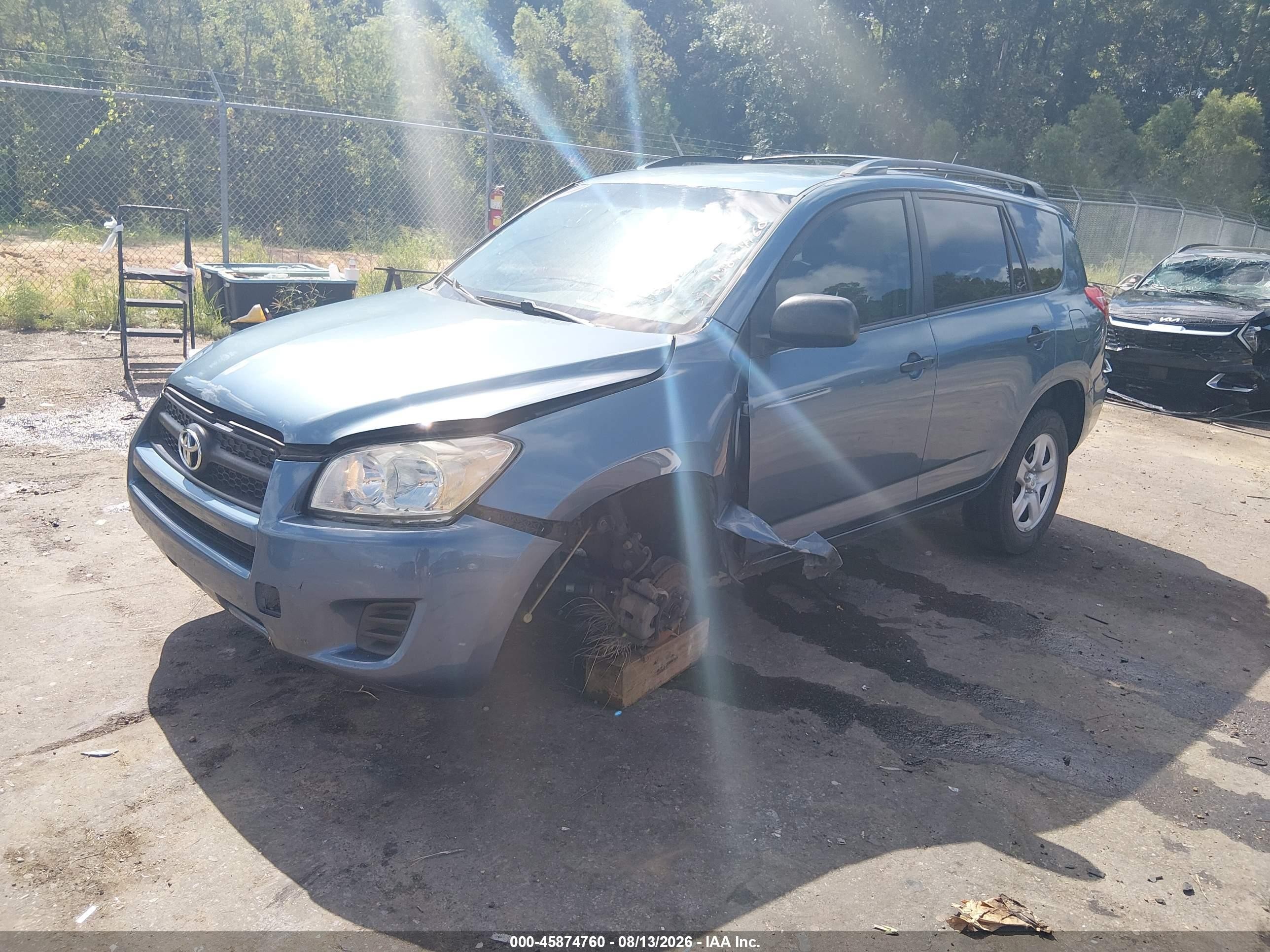 2012 Toyota Rav4 Синий vin: 2T3ZF4DV4CW149496