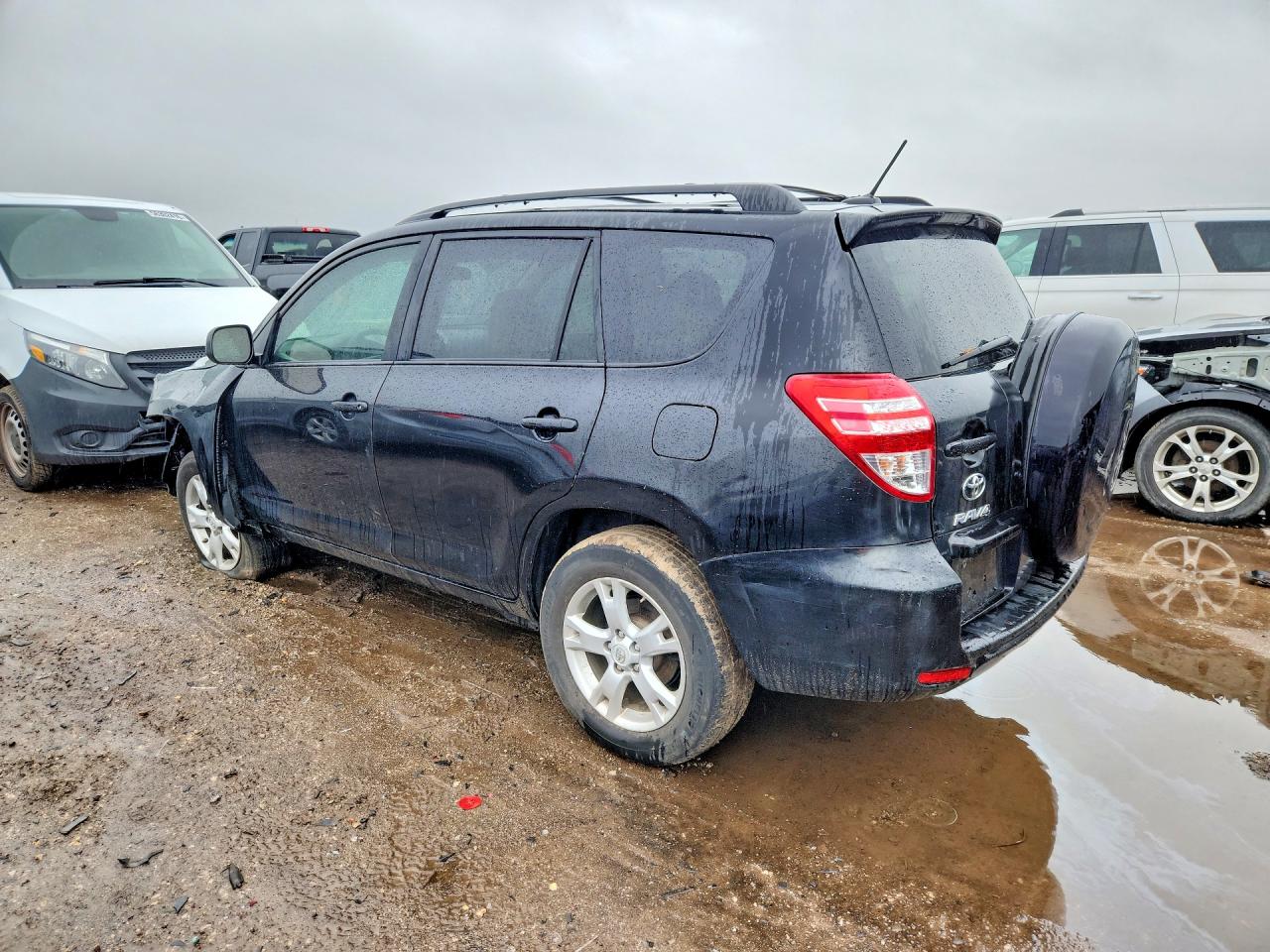 2012 Toyota Rav4 Base Black vin: 2T3ZF4DV4CW156304