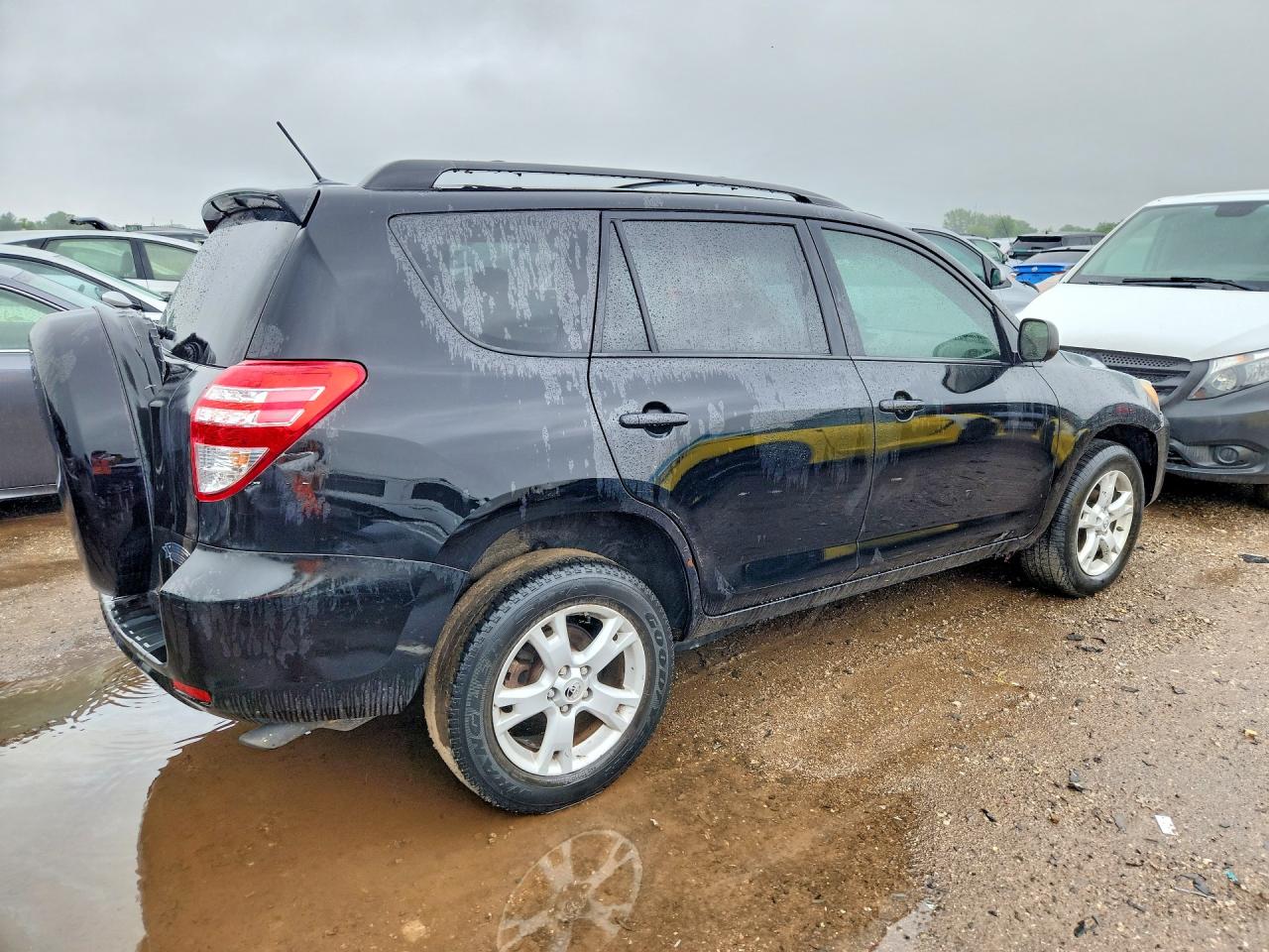 2012 Toyota Rav4 Base Black vin: 2T3ZF4DV4CW156304