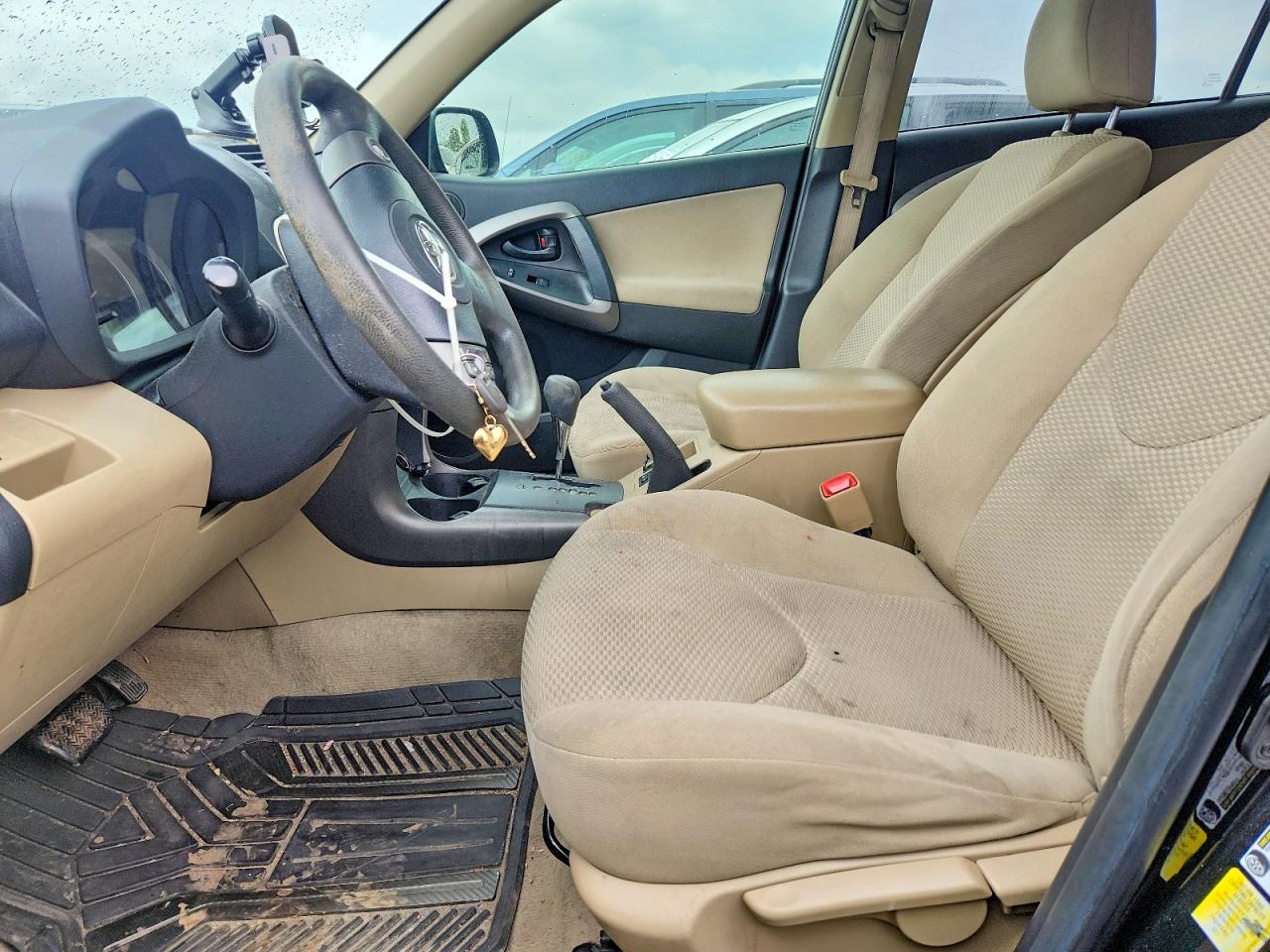 2012 Toyota Rav4 Base Black vin: 2T3ZF4DV4CW156304