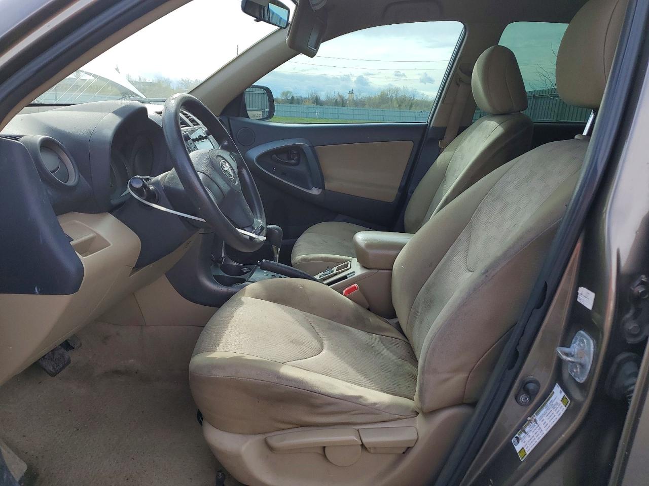 2010 Toyota Rav4 Base Beige vin: 2T3ZF4DV5AW019658