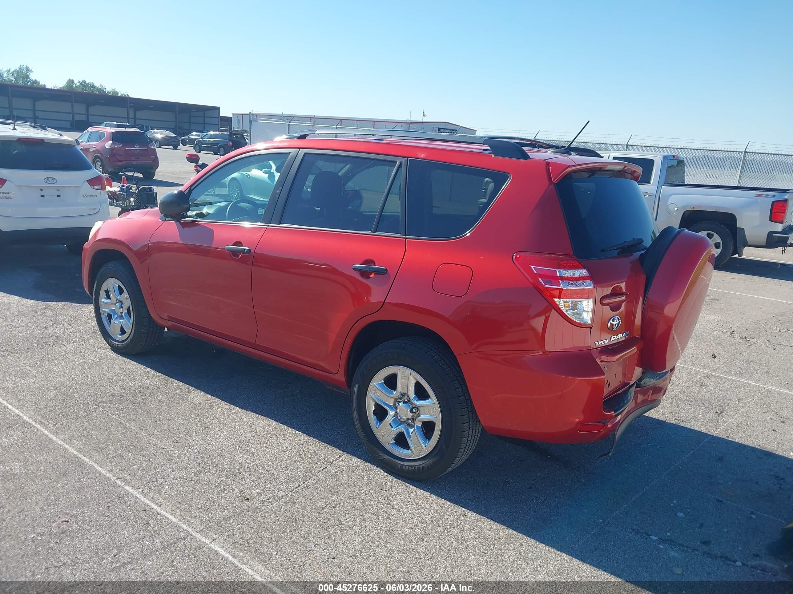 2010 Toyota Rav4 Red vin: 2T3ZF4DV5AW025346