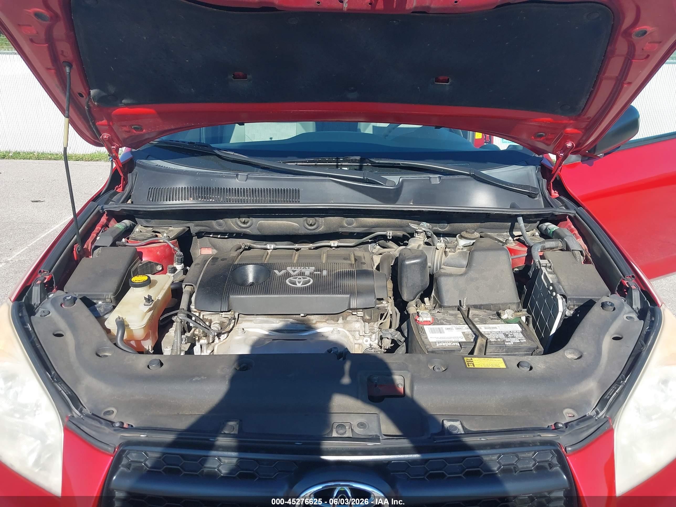2010 Toyota Rav4 Red vin: 2T3ZF4DV5AW025346
