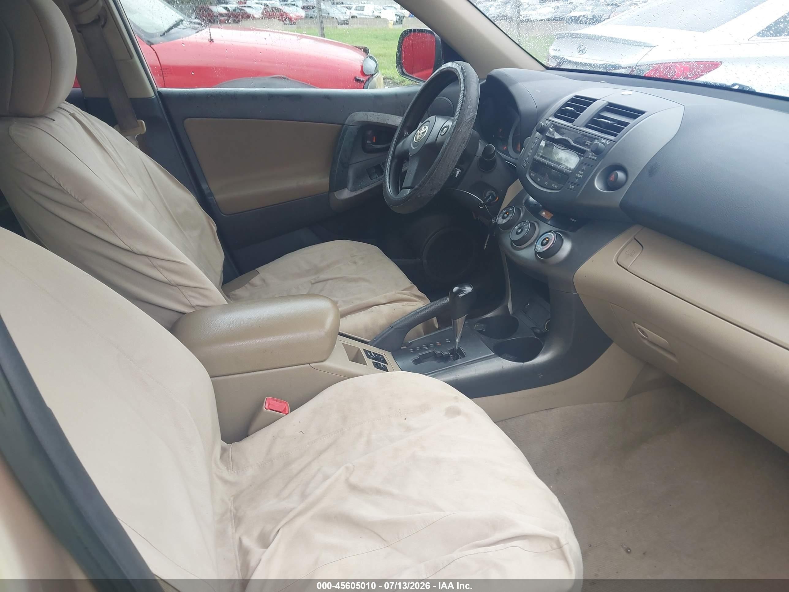 2010 Toyota Rav4   Gold vin: 2T3ZF4DV5AW033236