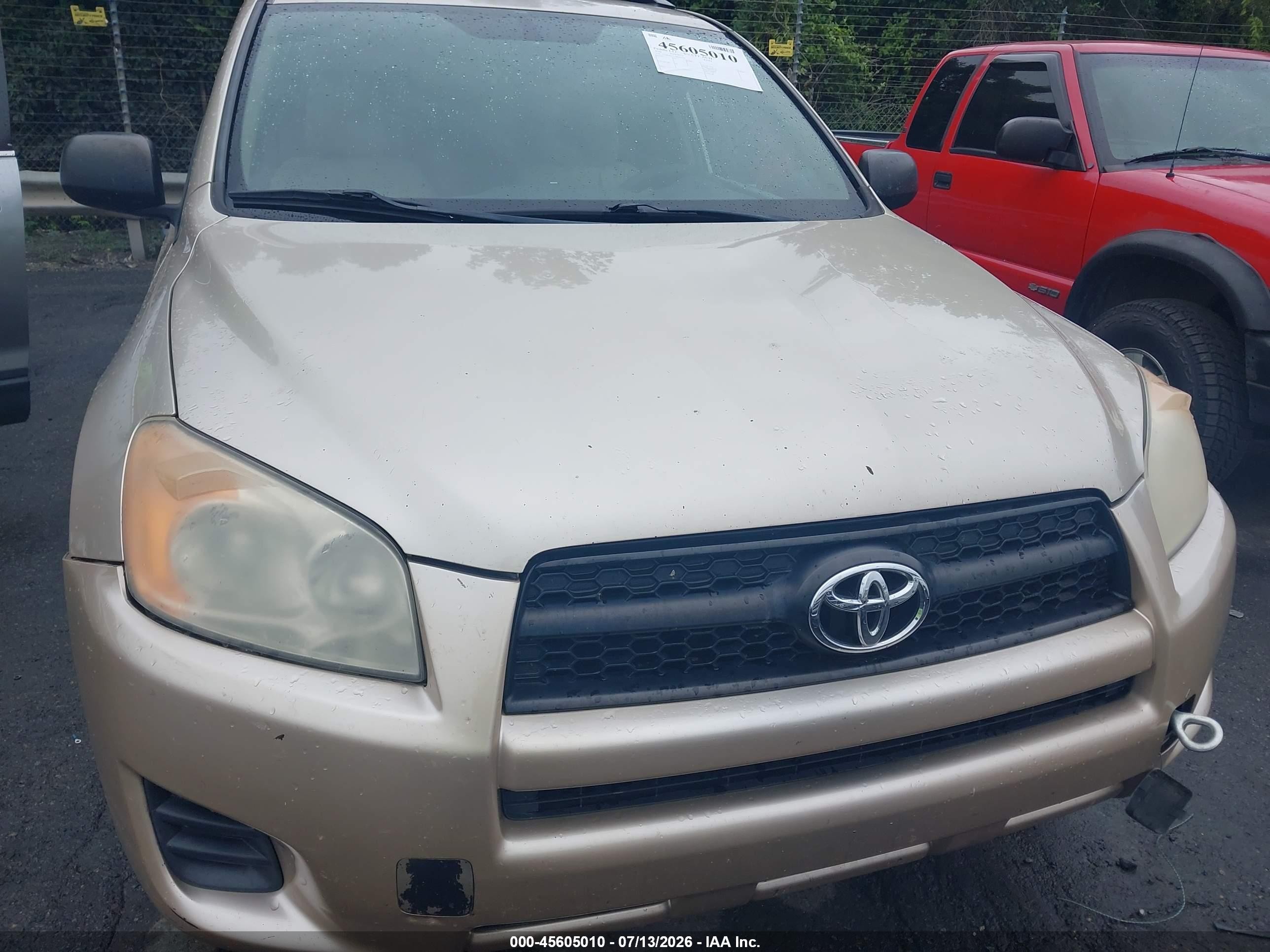 2010 Toyota Rav4   Gold vin: 2T3ZF4DV5AW033236