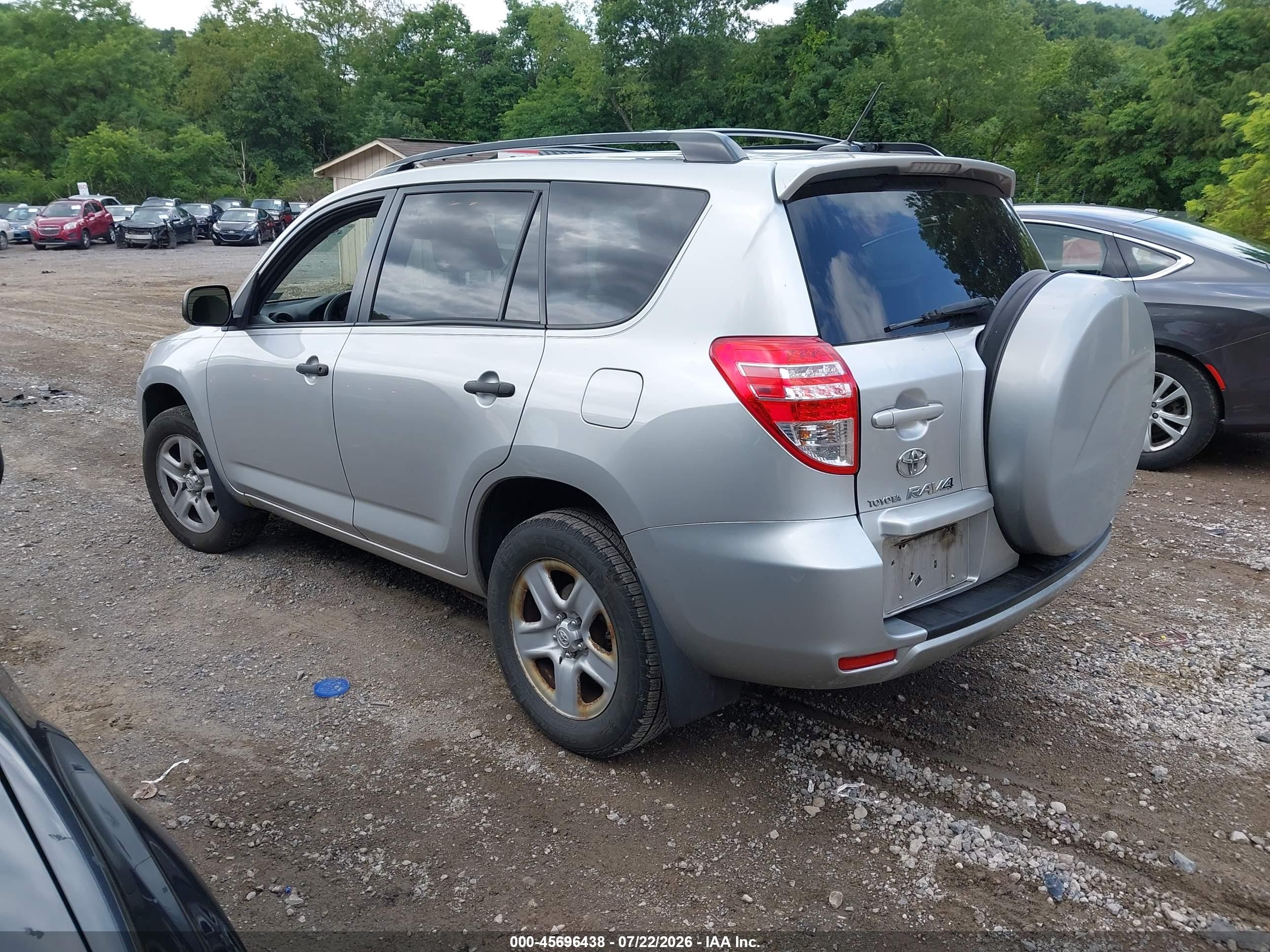 2010 Toyota Rav4   Silver vin: 2T3ZF4DV5AW034046