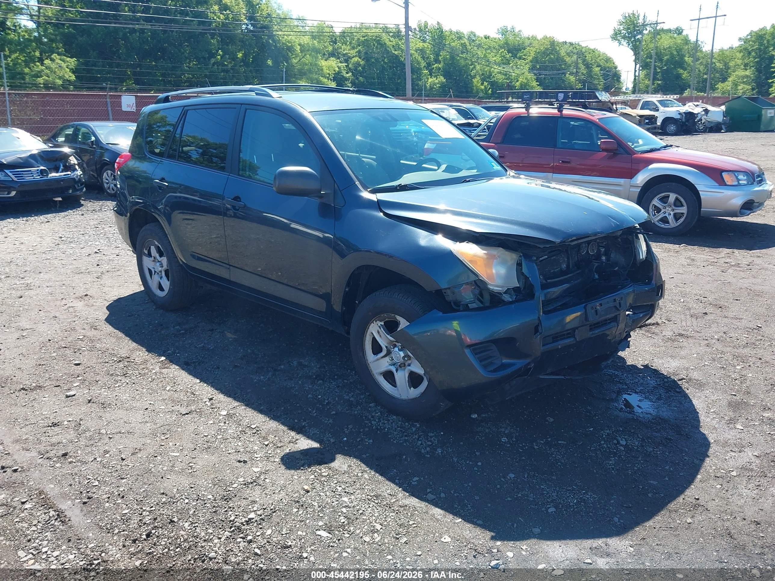 2010 Toyota Rav4   Gray vin: 2T3ZF4DV5AW036721