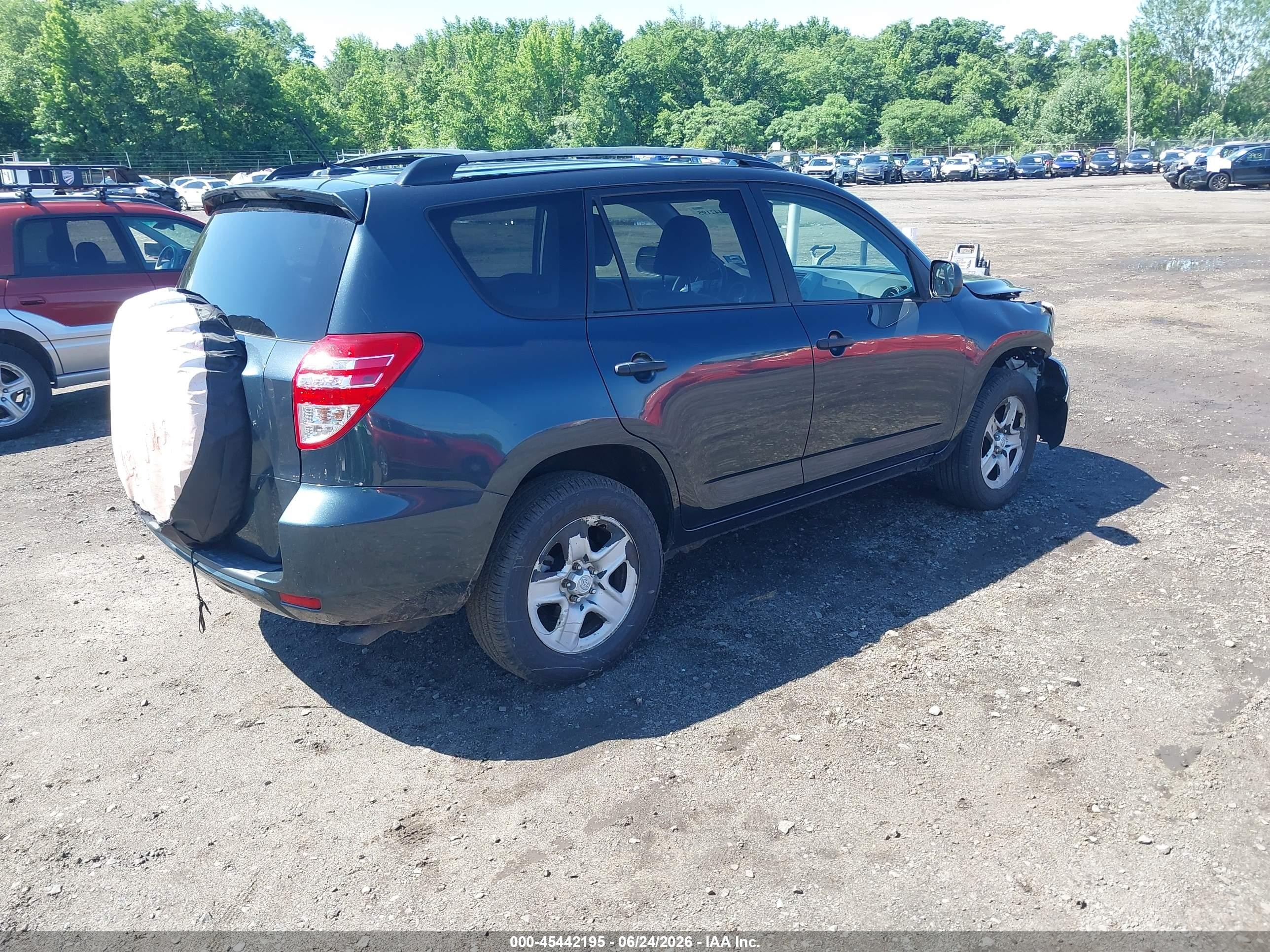 2010 Toyota Rav4   Gray vin: 2T3ZF4DV5AW036721