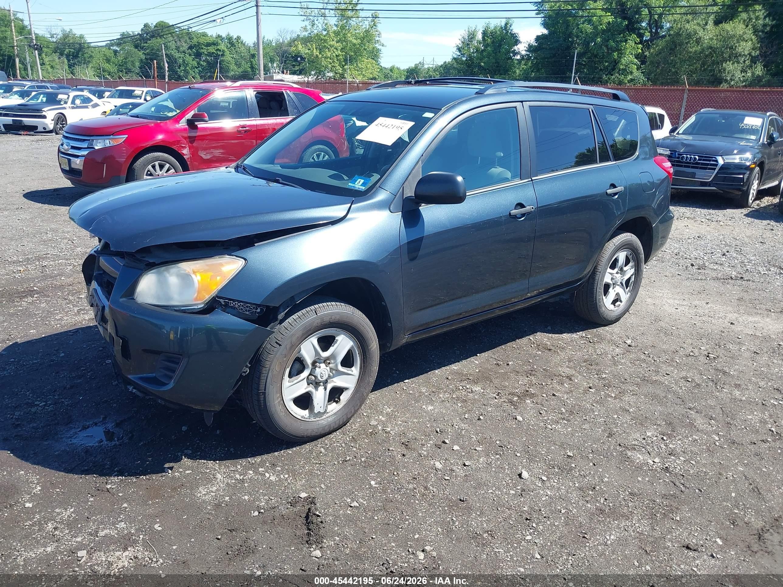 2010 Toyota Rav4   Gray vin: 2T3ZF4DV5AW036721
