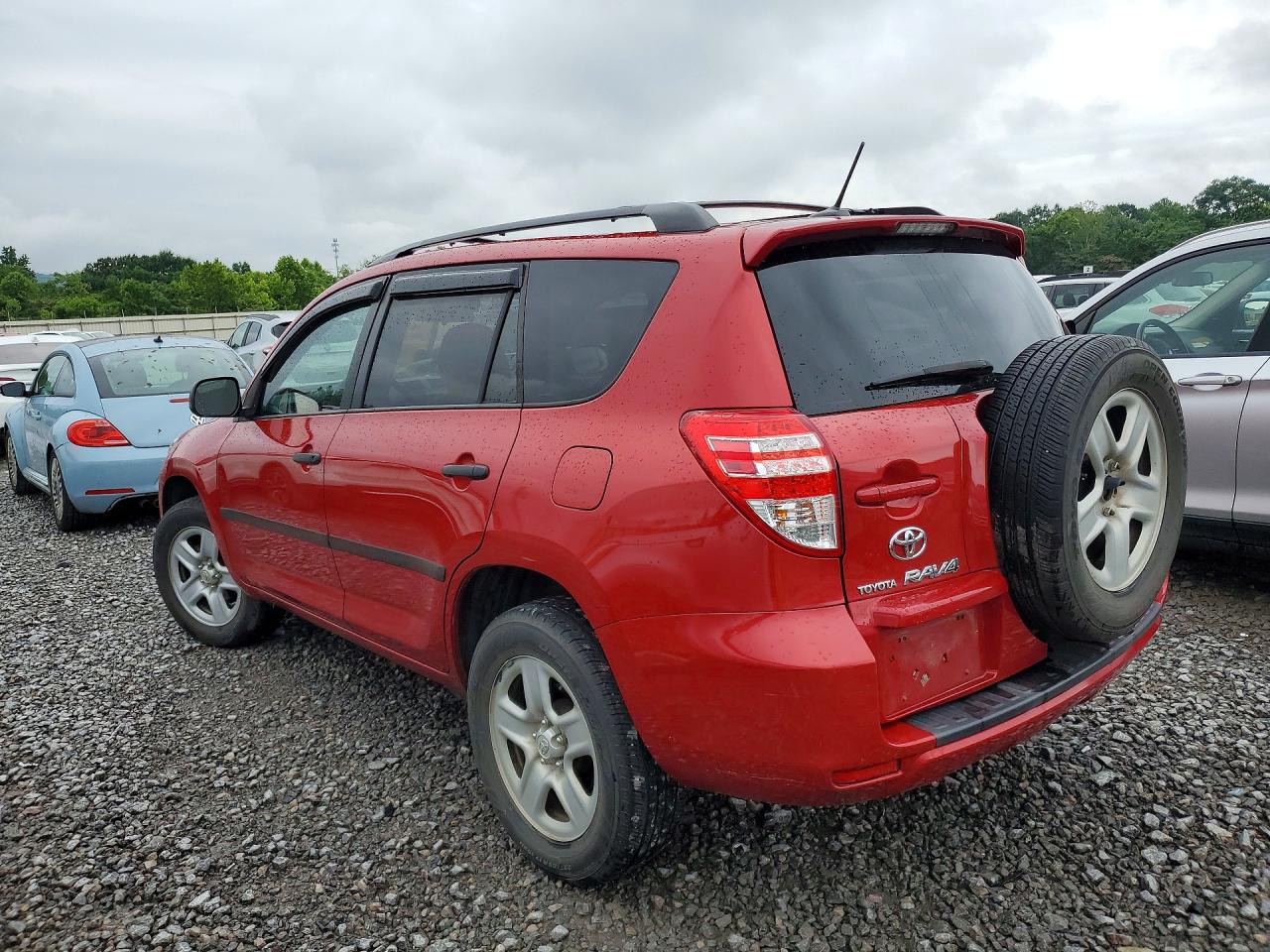 2010 Toyota Rav4 Base Red vin: 2T3ZF4DV5AW037139