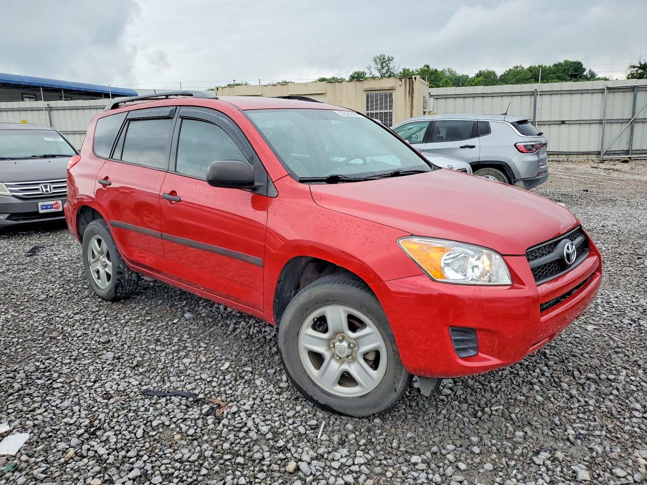 2010 Toyota Rav4 Base Red vin: 2T3ZF4DV5AW037139