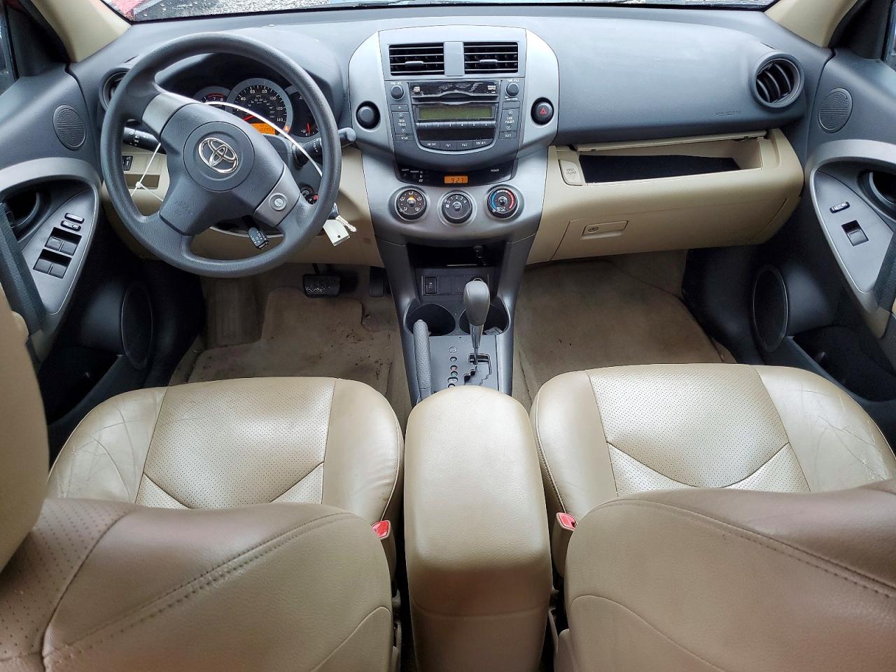 2010 Toyota Rav4 Base Red vin: 2T3ZF4DV5AW037139