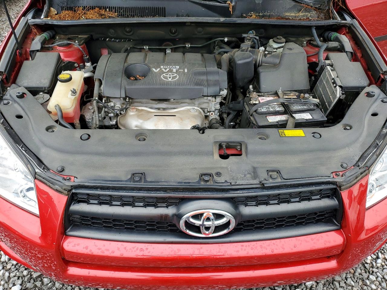 2010 Toyota Rav4 Base Red vin: 2T3ZF4DV5AW037139