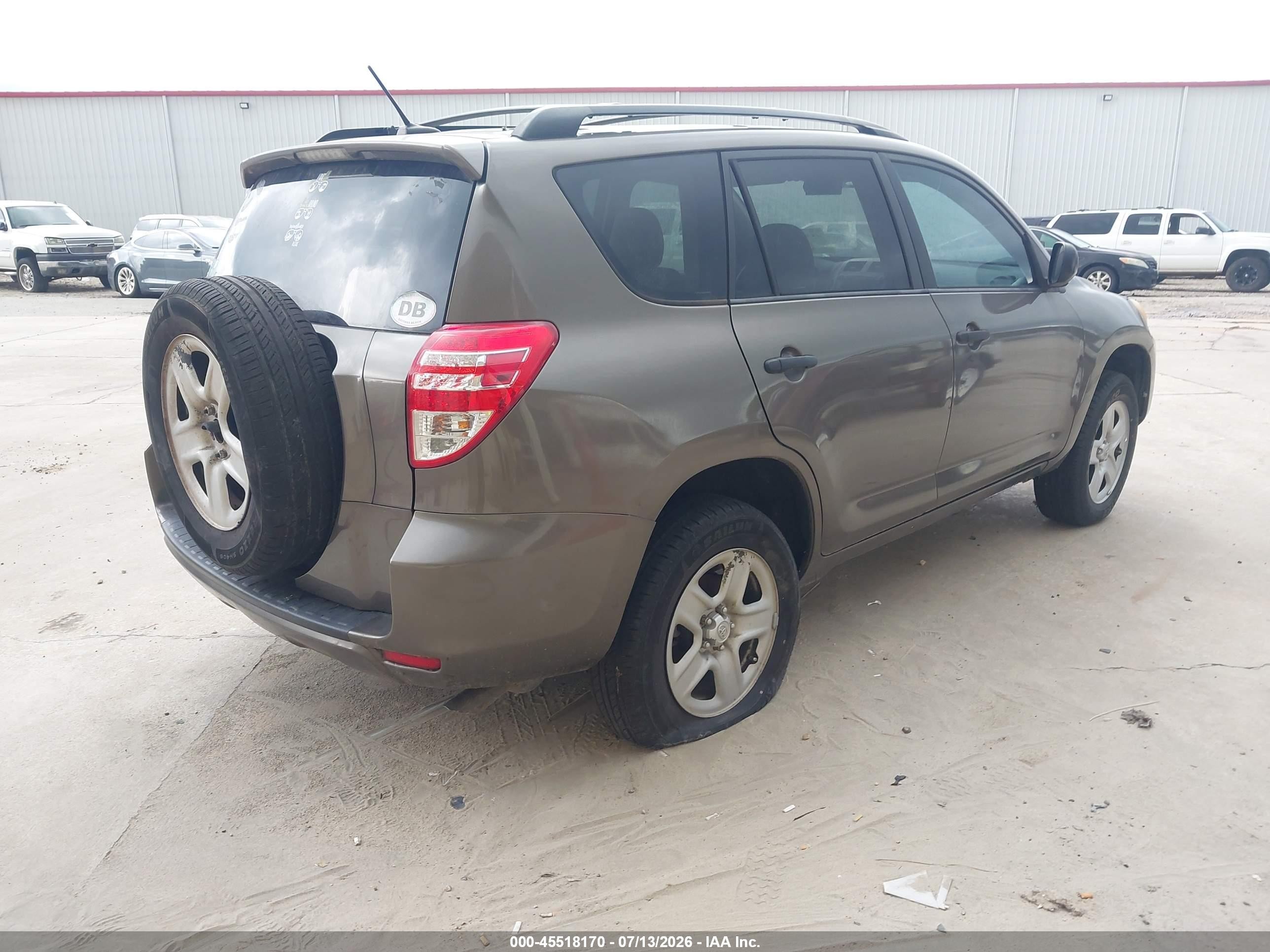 2010 Toyota Rav4   Brown vin: 2T3ZF4DV5AW038405