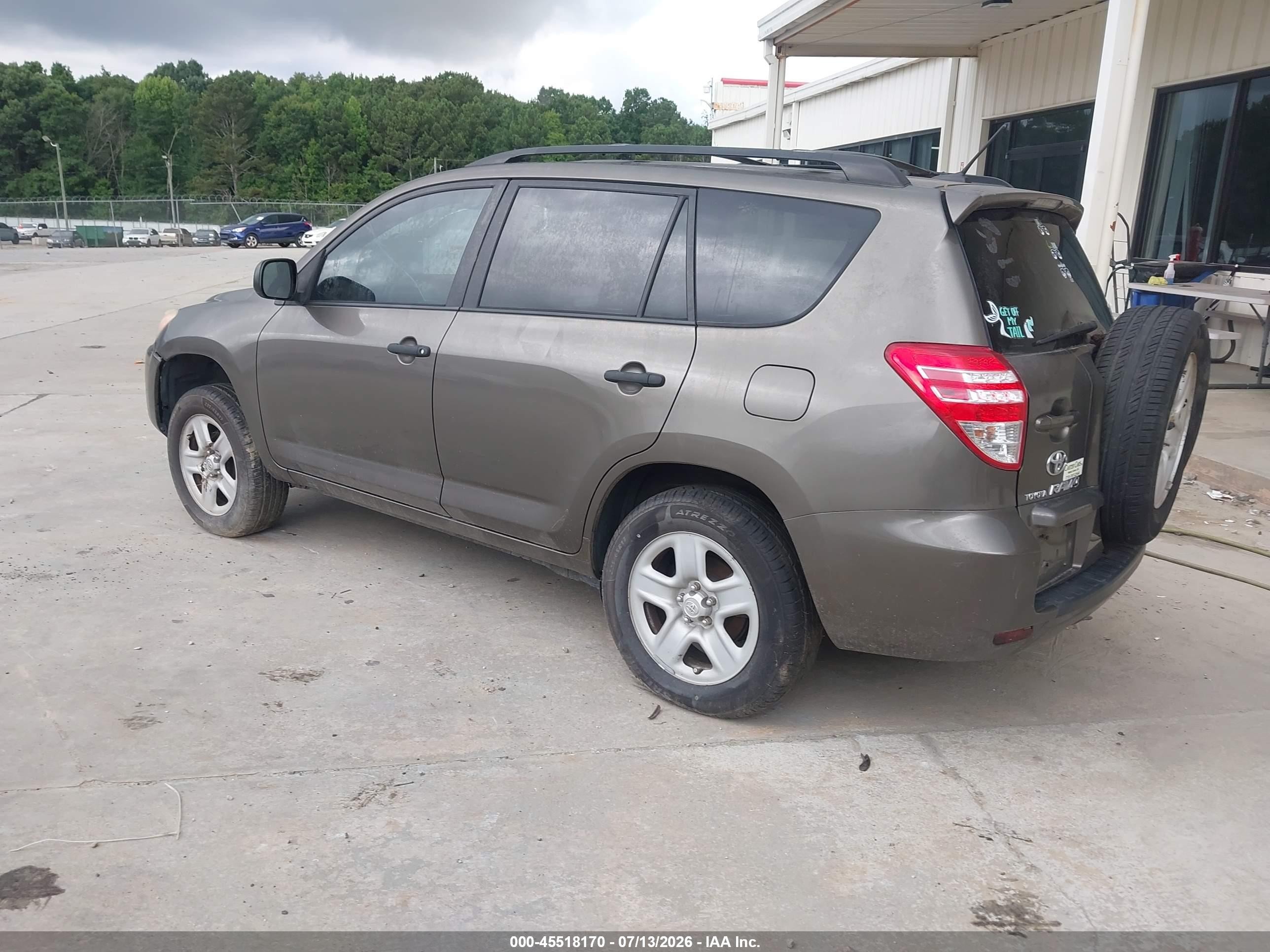 2010 Toyota Rav4   Brown vin: 2T3ZF4DV5AW038405