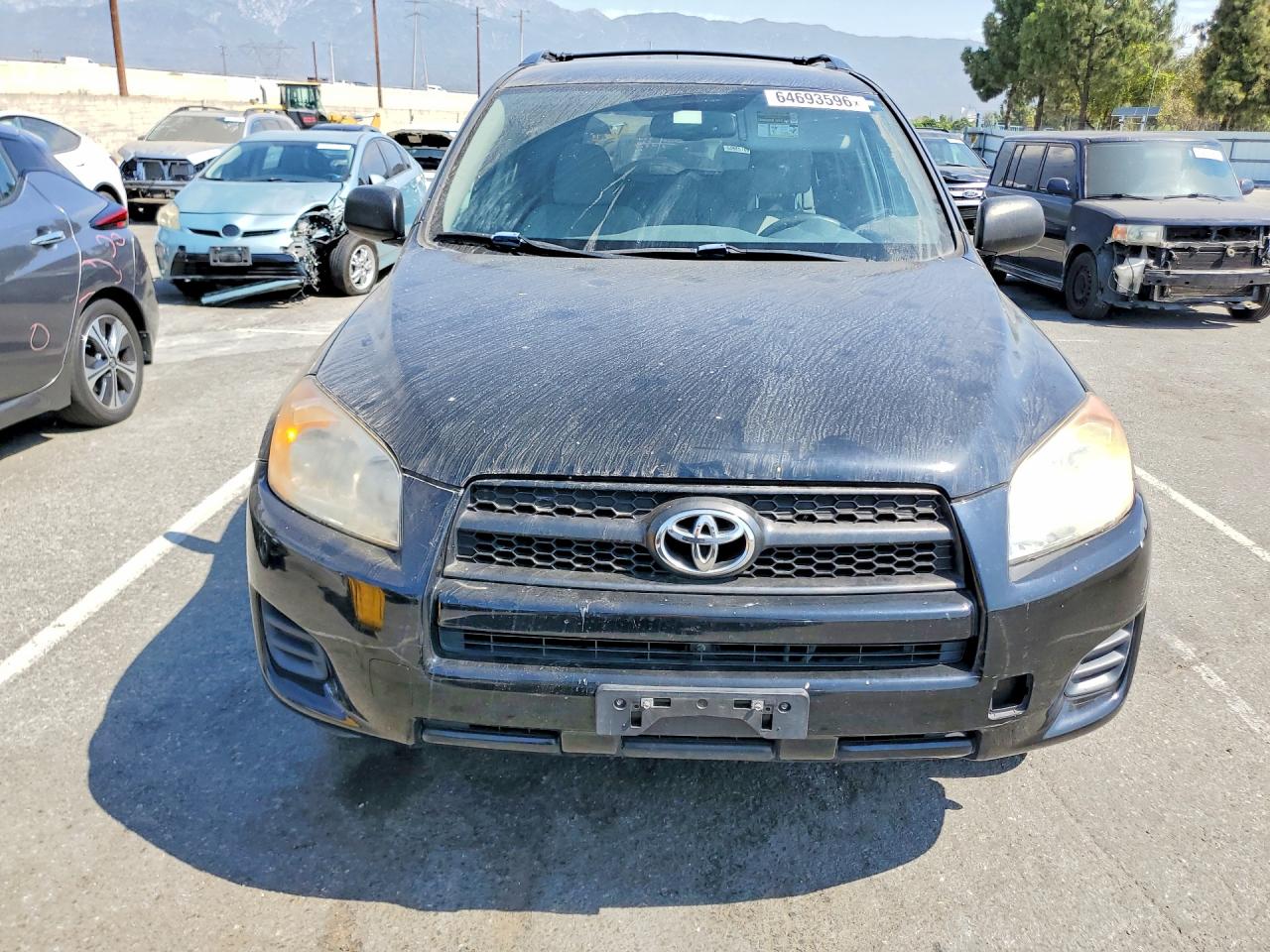 2010 Toyota Rav4 Base Black vin: 2T3ZF4DV5AW049257
