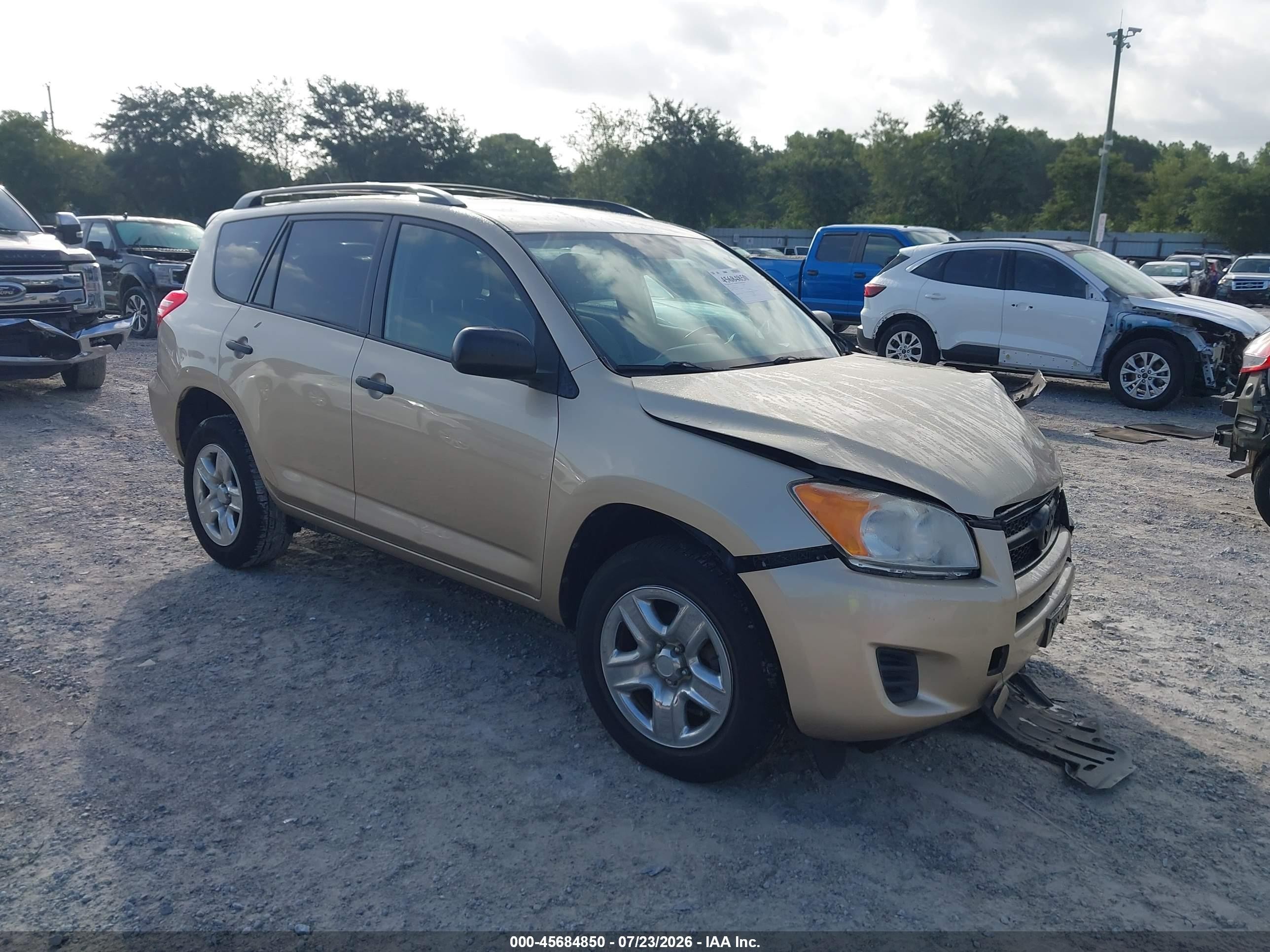 2011 Toyota Rav4   Gold vin: 2T3ZF4DV5BW053763