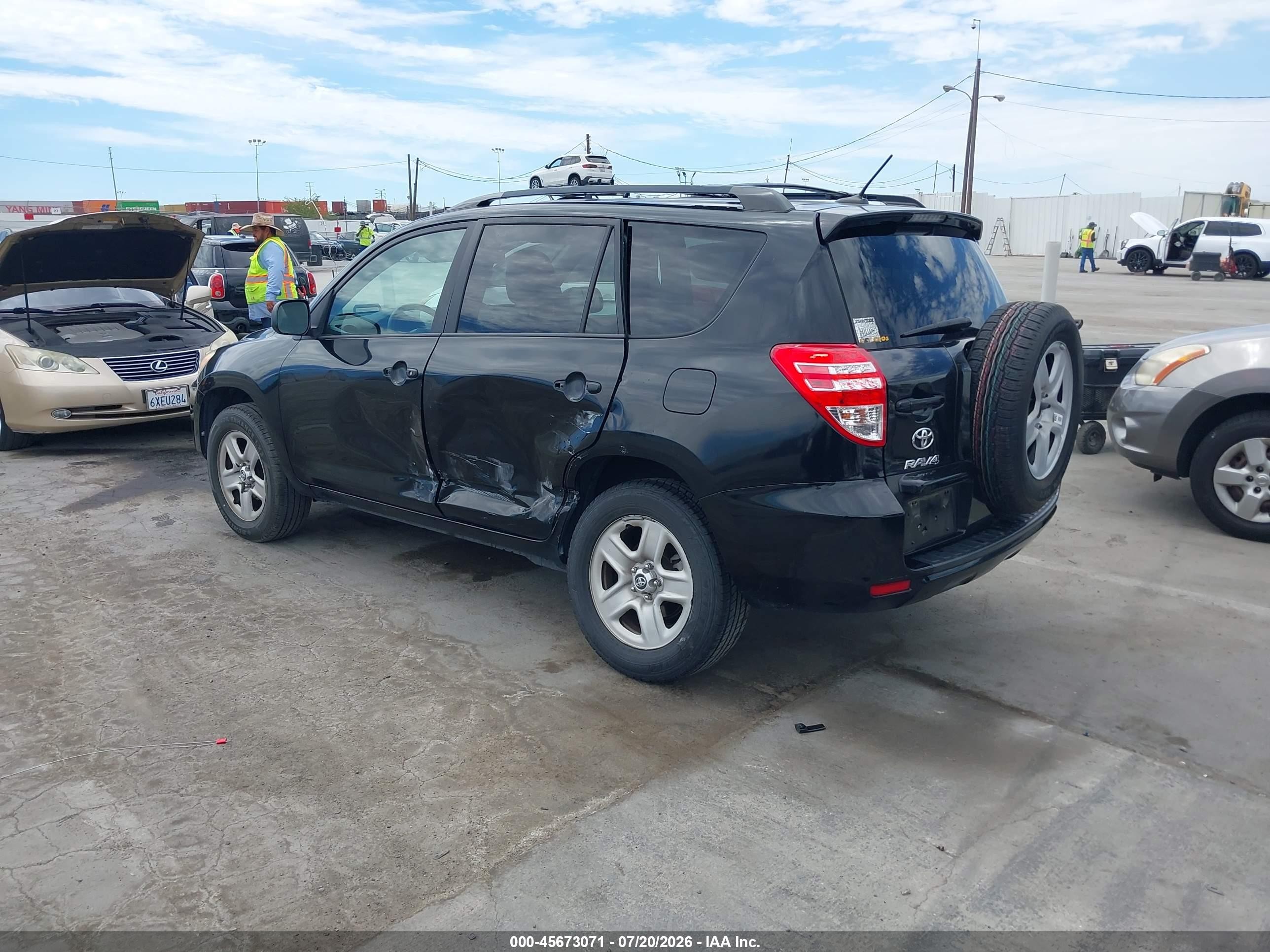 2011 Toyota Rav4   Black vin: 2T3ZF4DV5BW054587