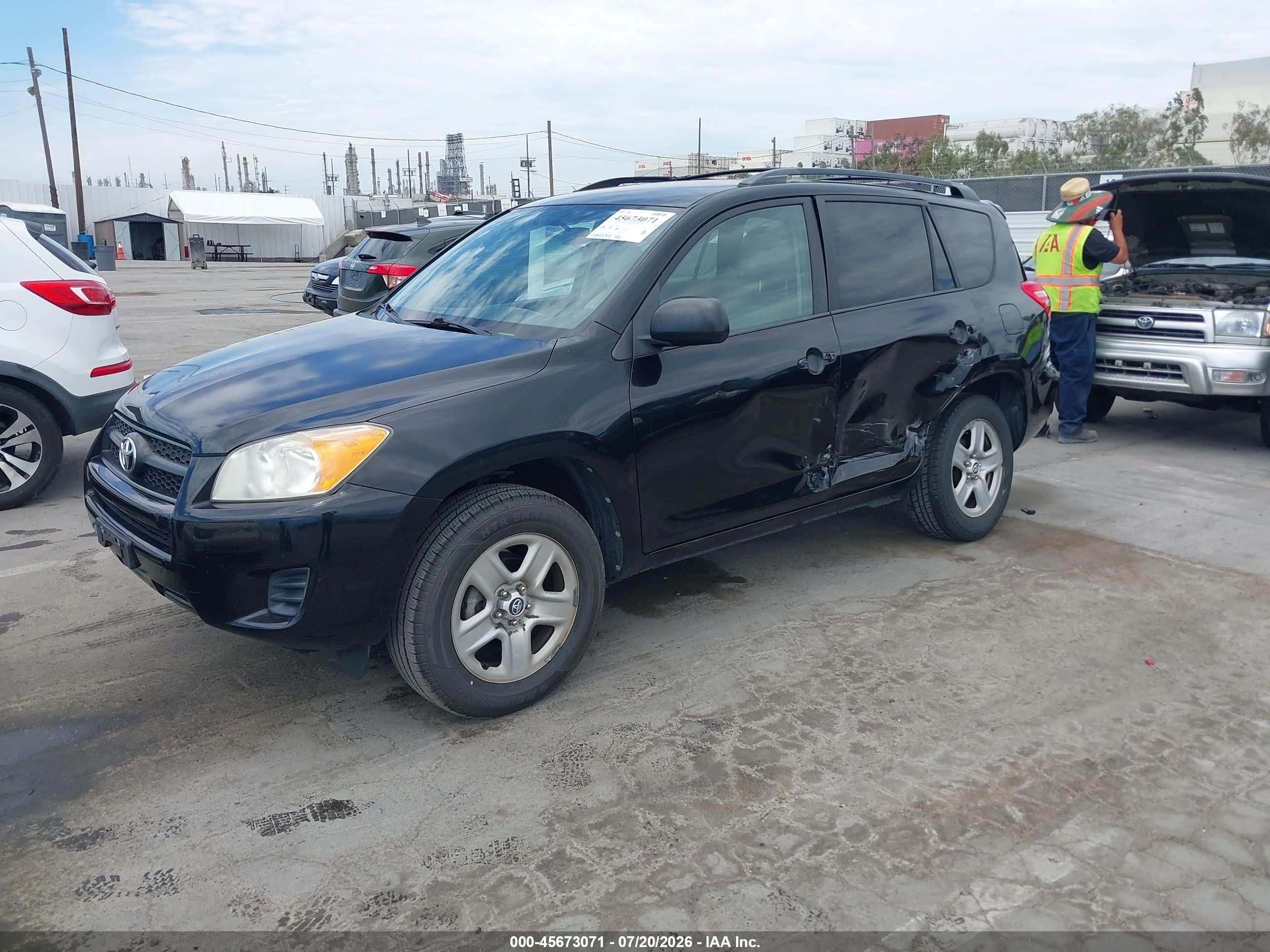 2011 Toyota Rav4   Black vin: 2T3ZF4DV5BW054587