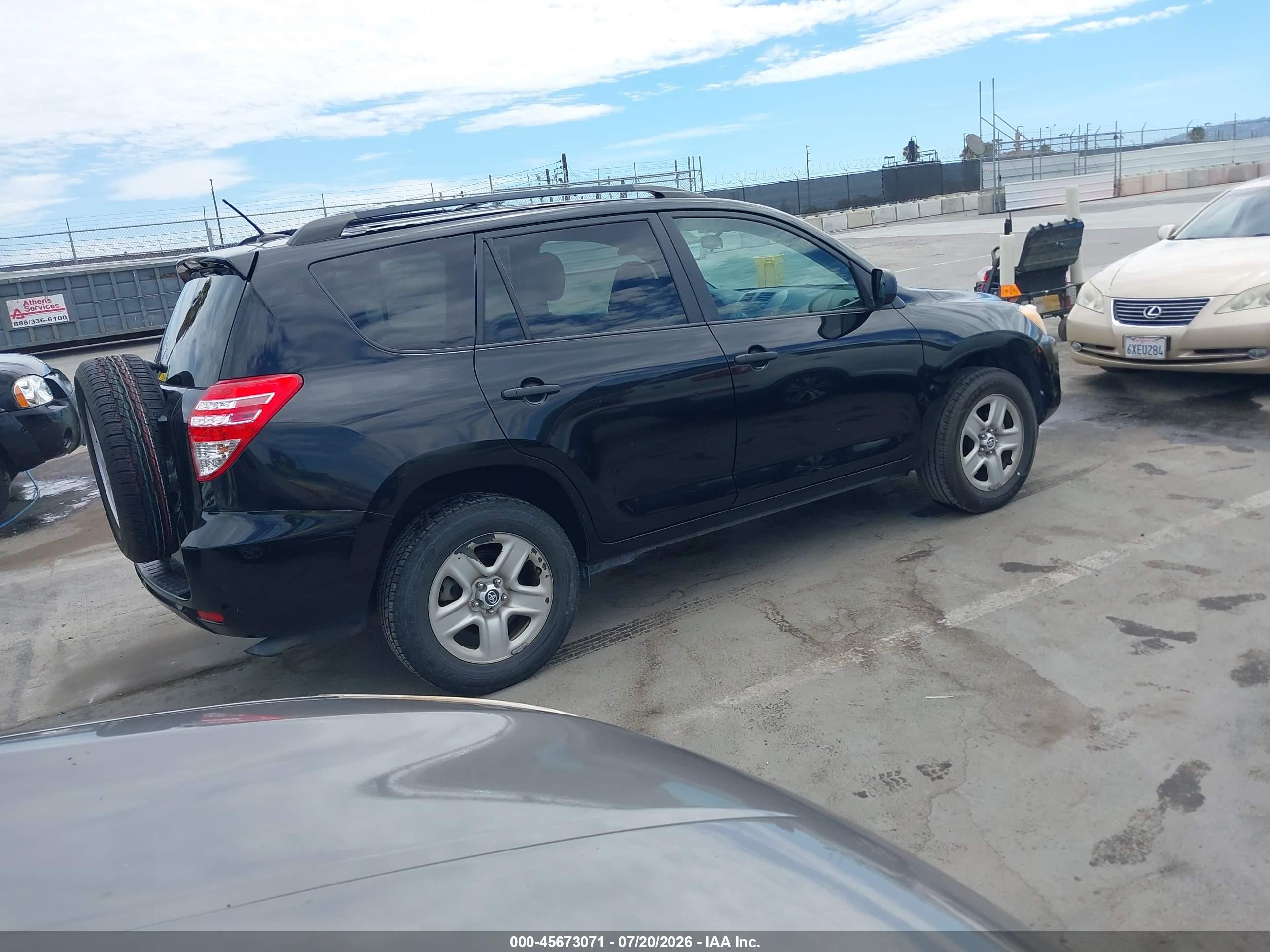2011 Toyota Rav4   Black vin: 2T3ZF4DV5BW054587