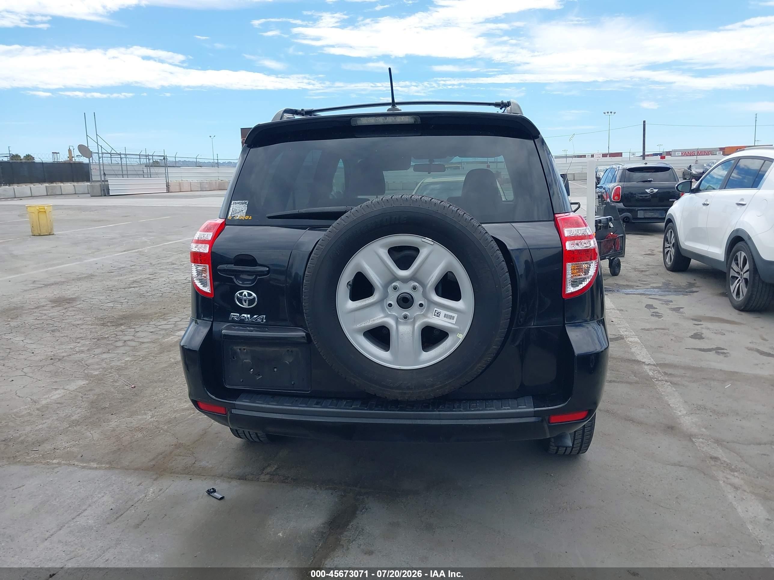 2011 Toyota Rav4   Black vin: 2T3ZF4DV5BW054587