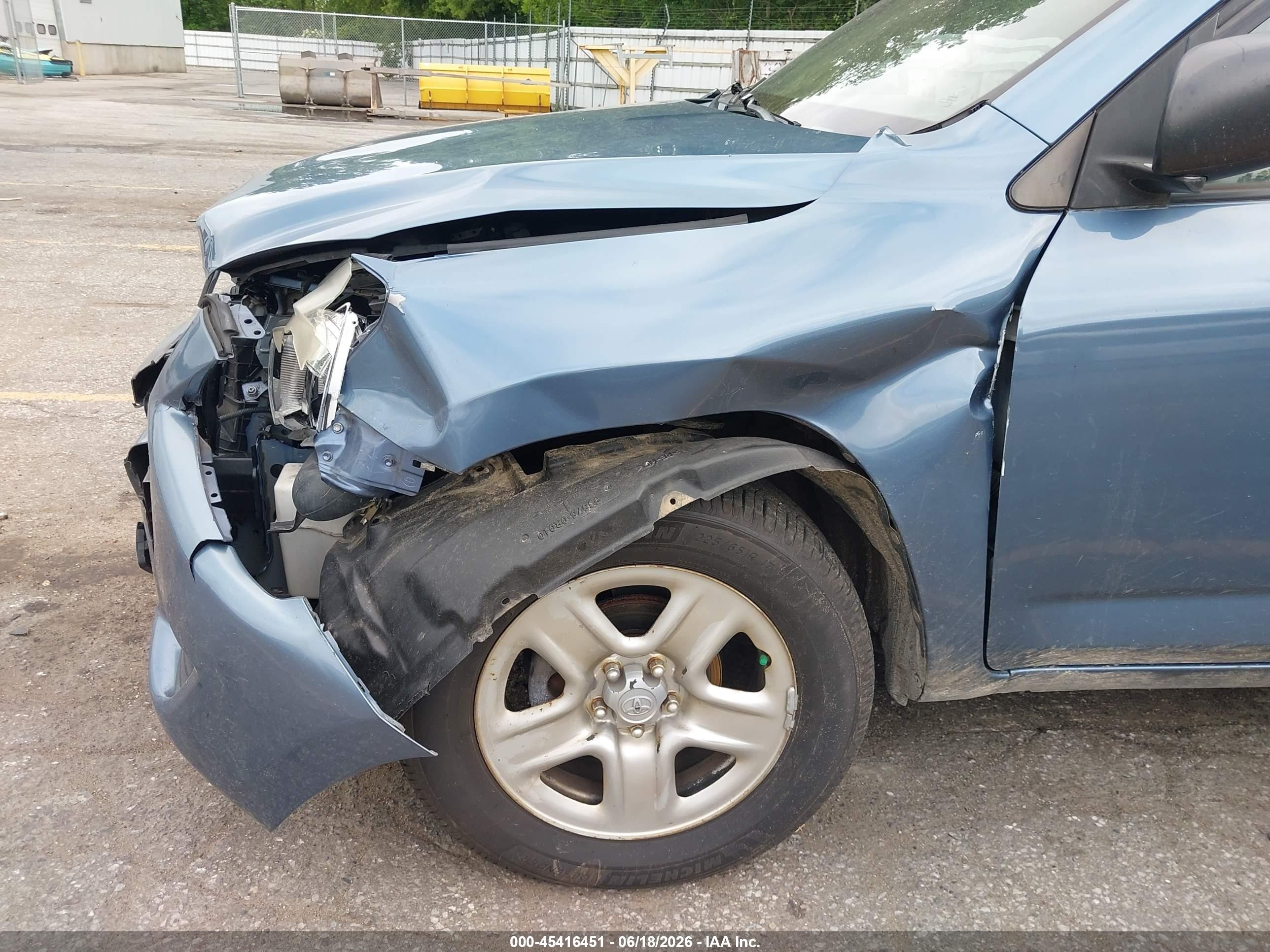 2011 Toyota Rav4   Синий vin: 2T3ZF4DV5BW087573