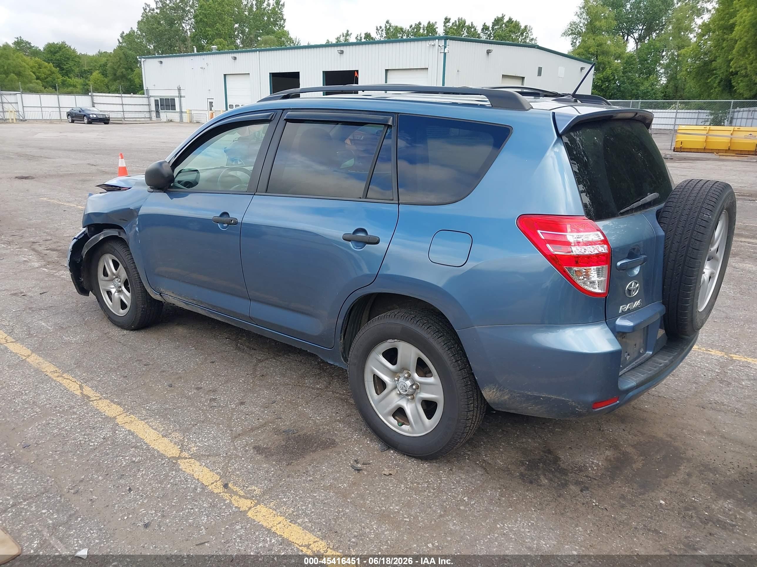 2011 Toyota Rav4   Синий vin: 2T3ZF4DV5BW087573
