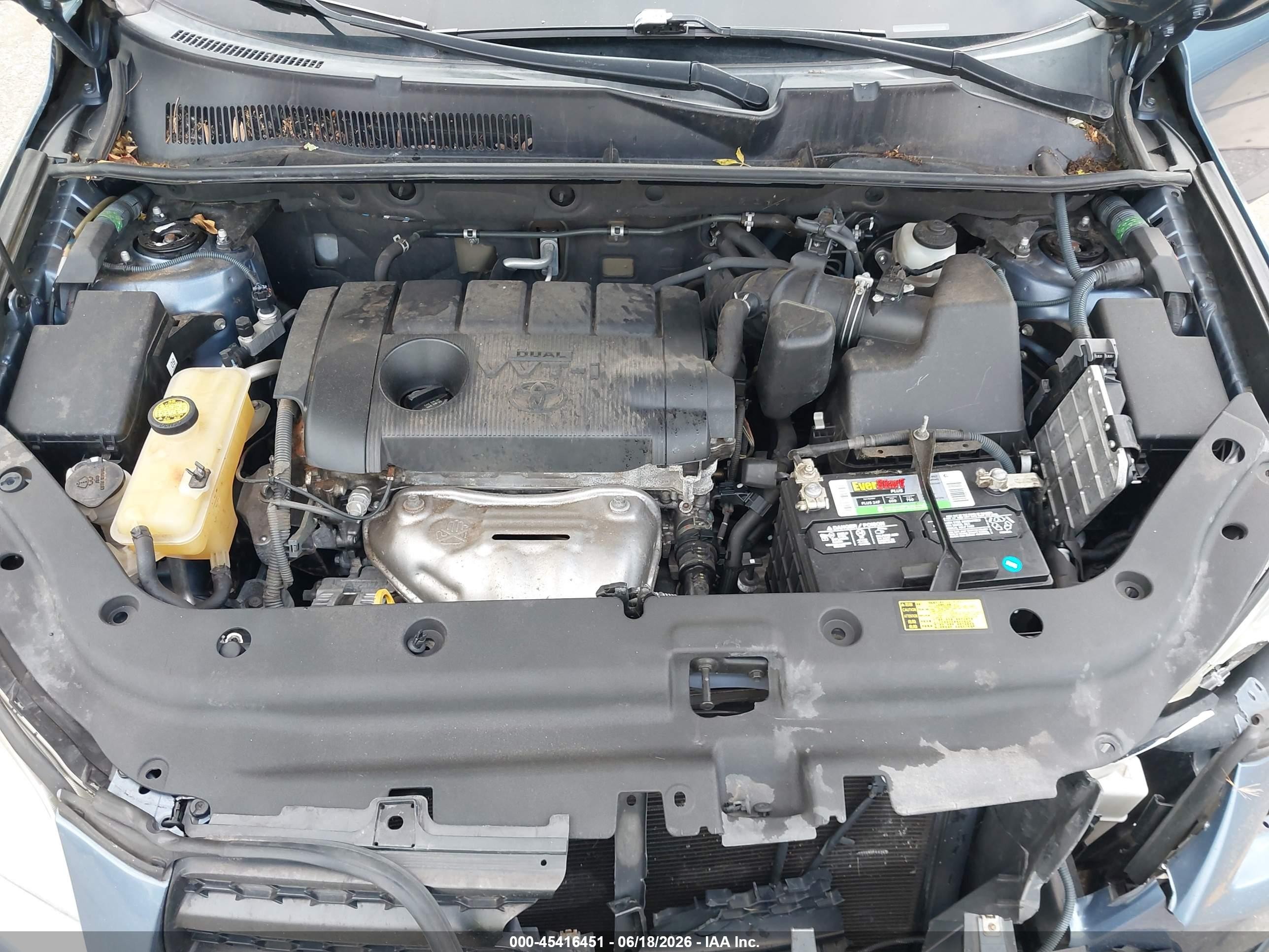 2011 Toyota Rav4   Синий vin: 2T3ZF4DV5BW087573