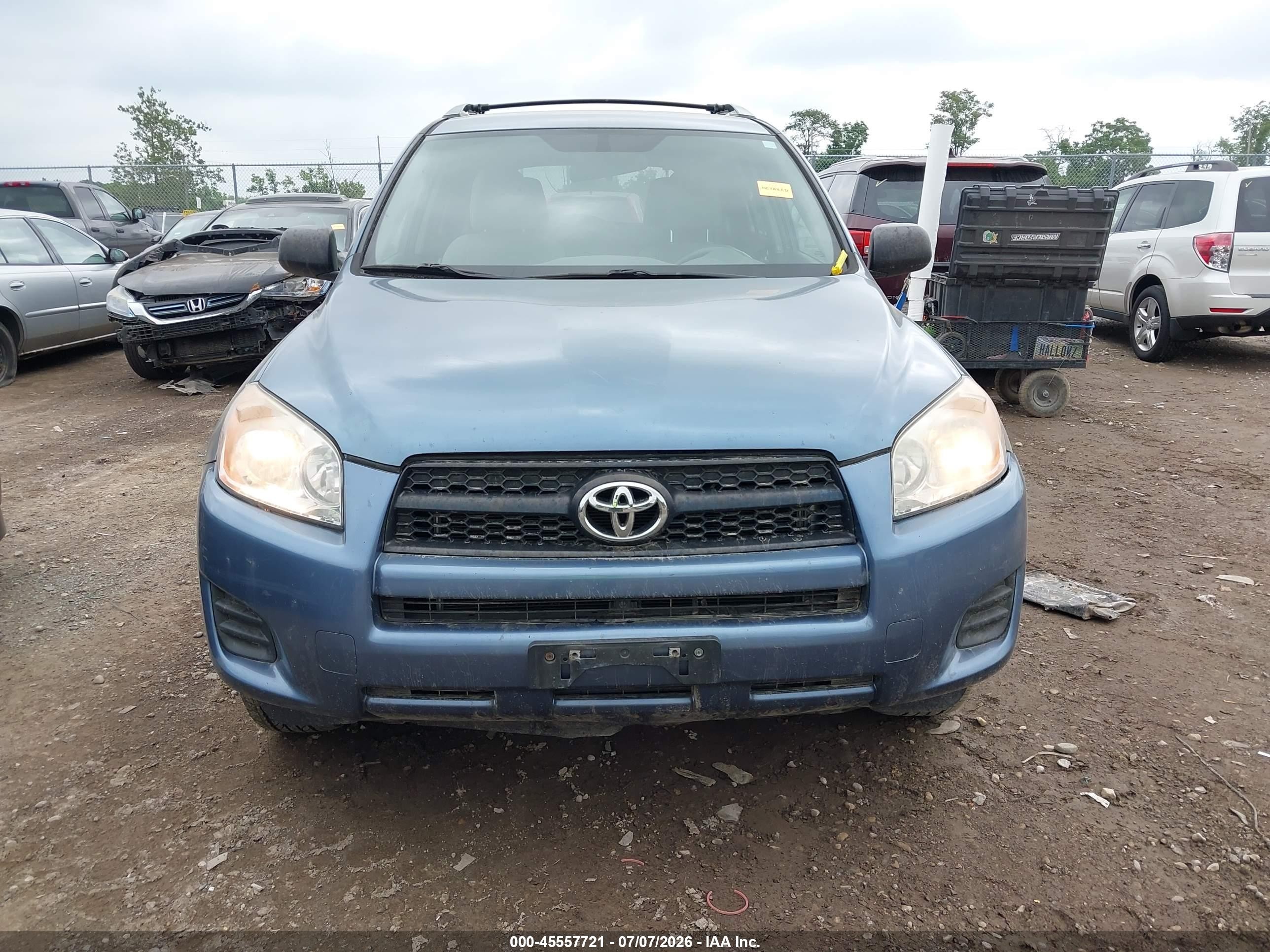 2011 Toyota Rav4   Blue vin: 2T3ZF4DV5BW092546