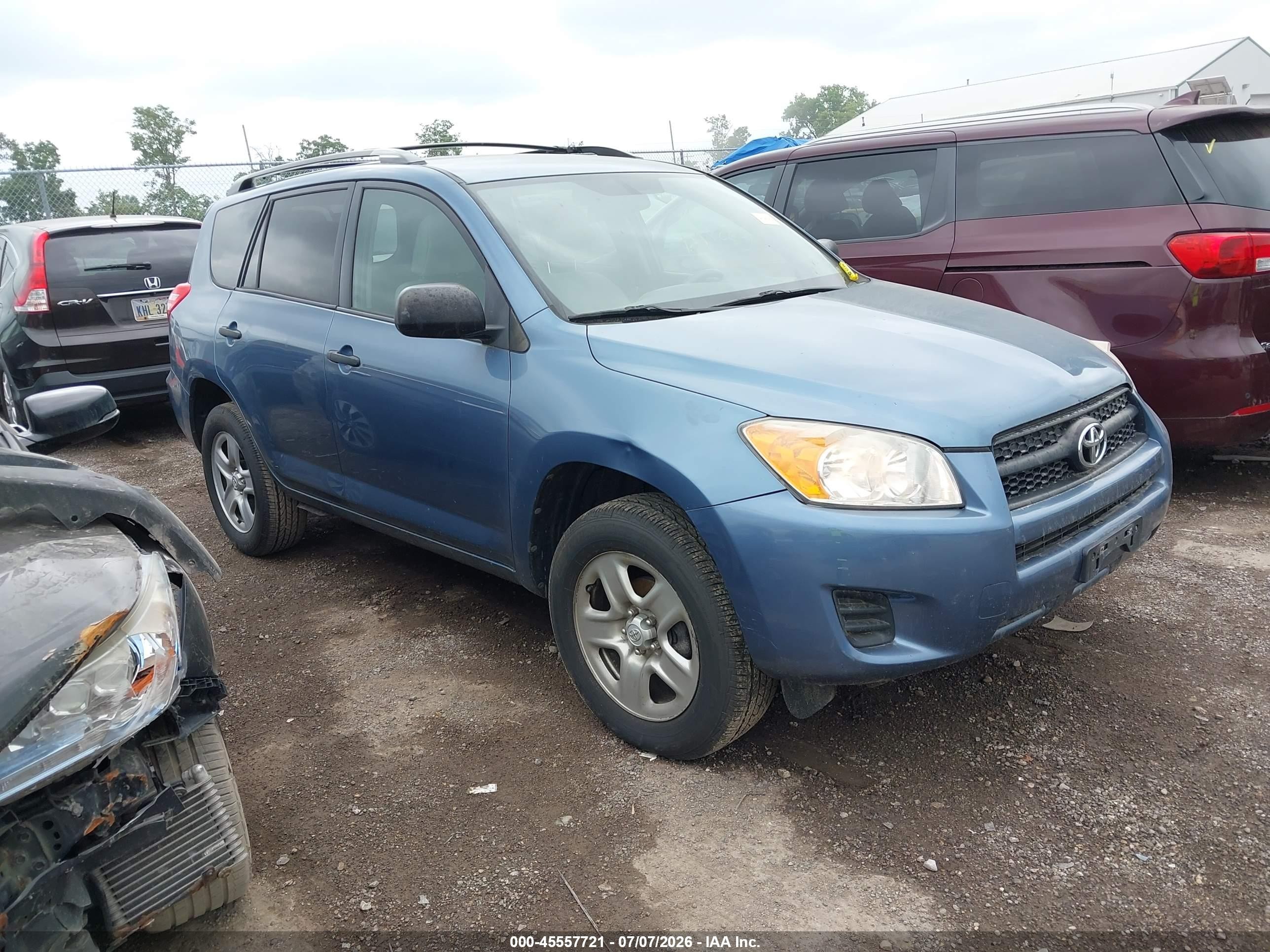 2011 Toyota Rav4   Blue vin: 2T3ZF4DV5BW092546