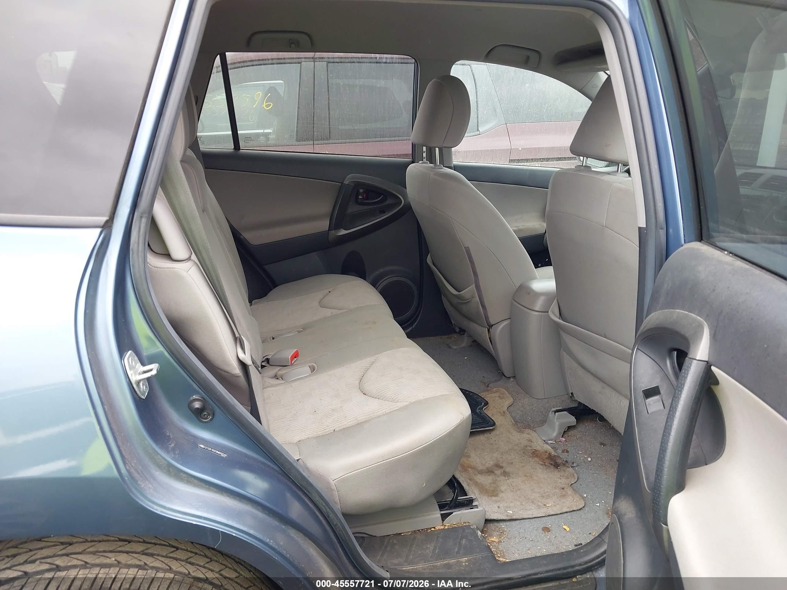 2011 Toyota Rav4   Blue vin: 2T3ZF4DV5BW092546