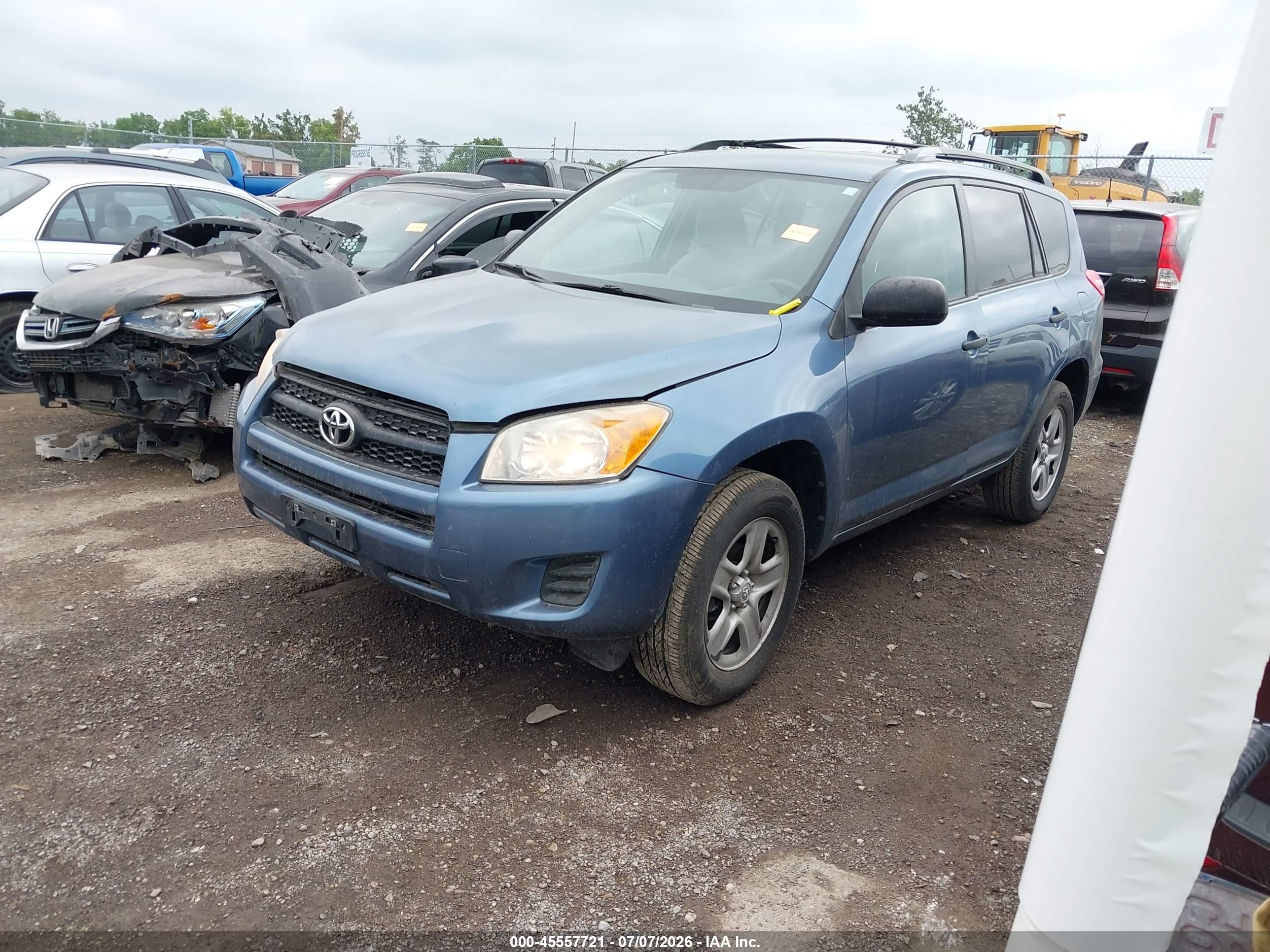 2011 Toyota Rav4   Blue vin: 2T3ZF4DV5BW092546