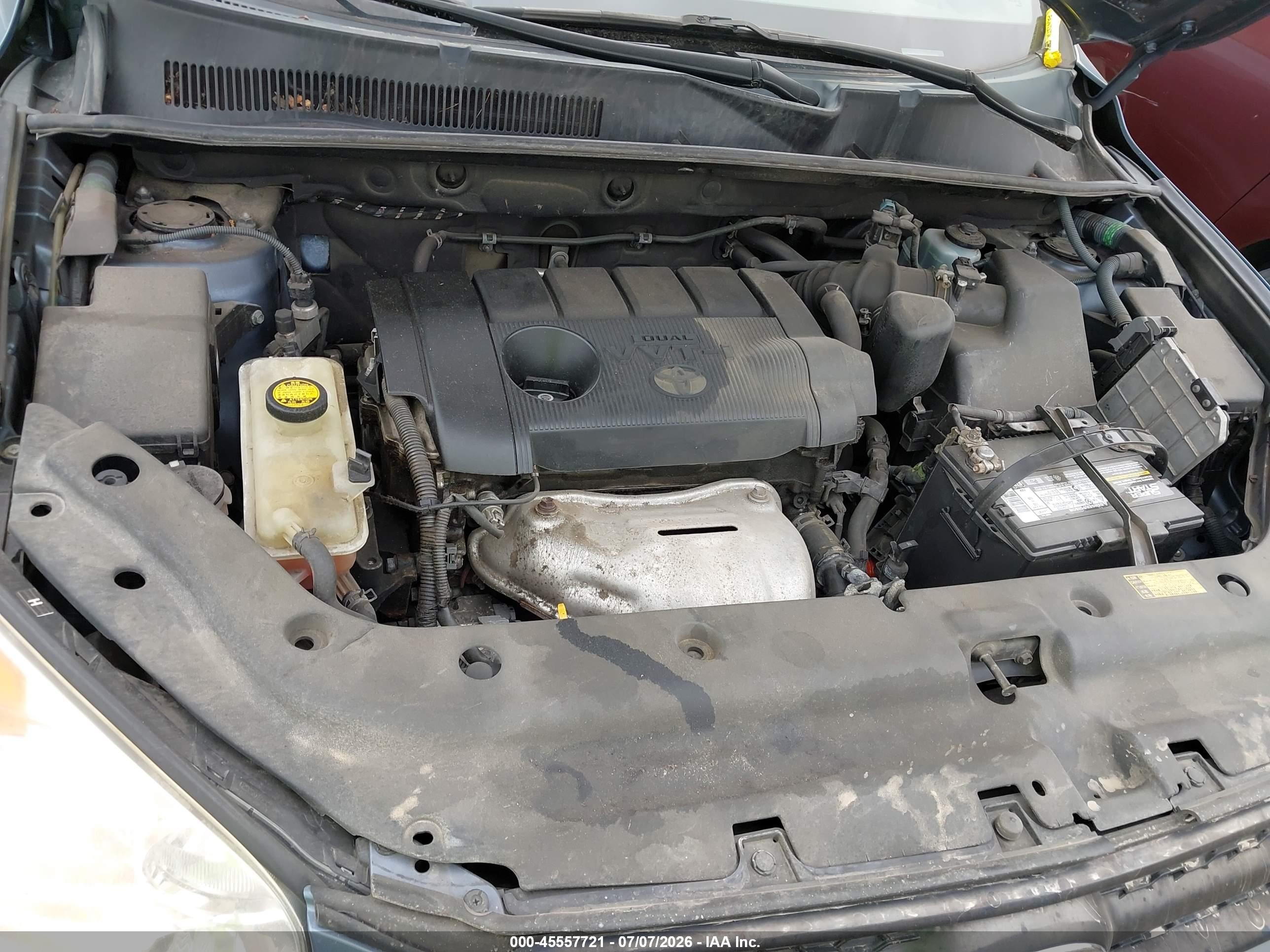 2011 Toyota Rav4   Blue vin: 2T3ZF4DV5BW092546