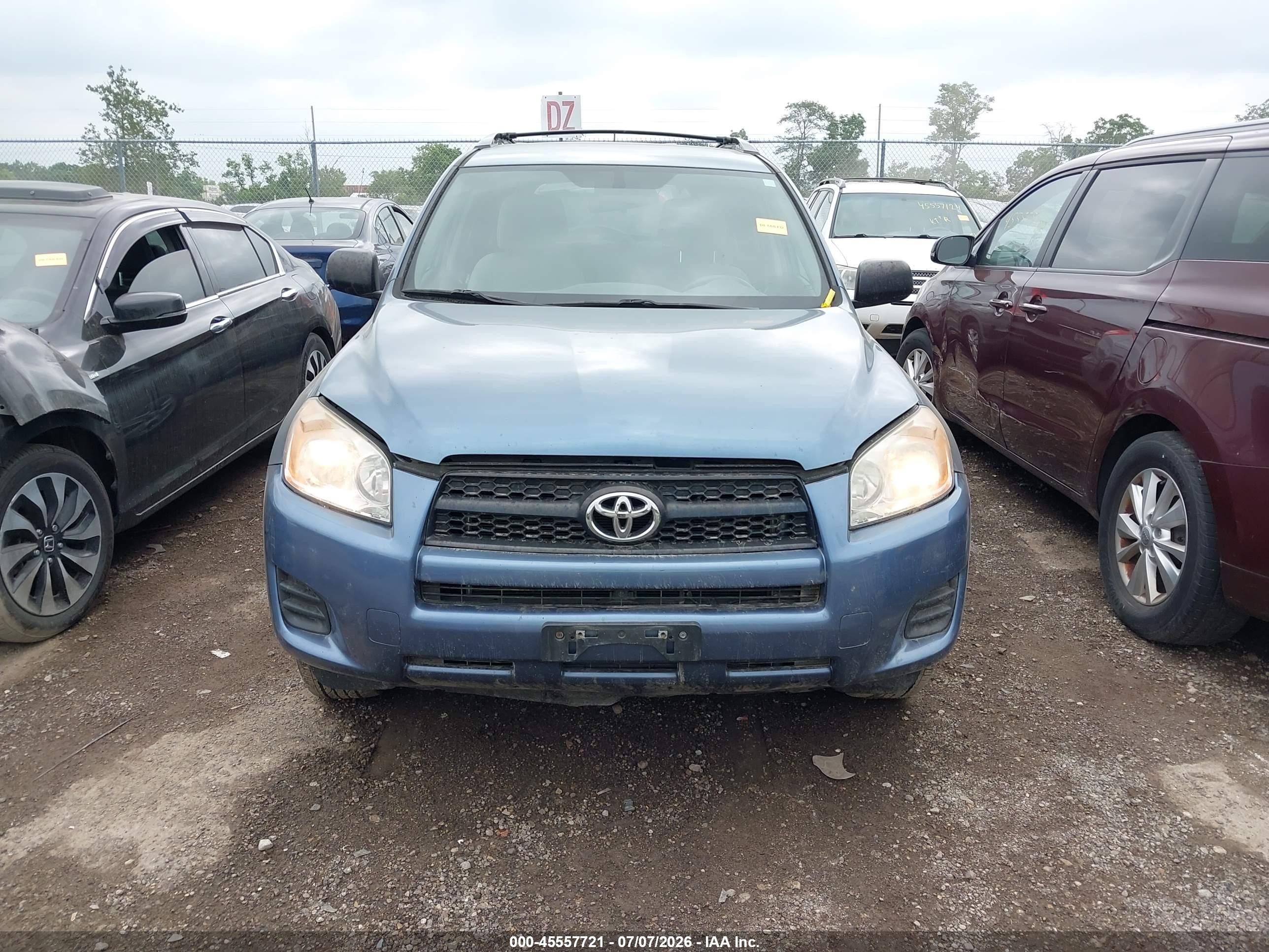 2011 Toyota Rav4   Blue vin: 2T3ZF4DV5BW092546